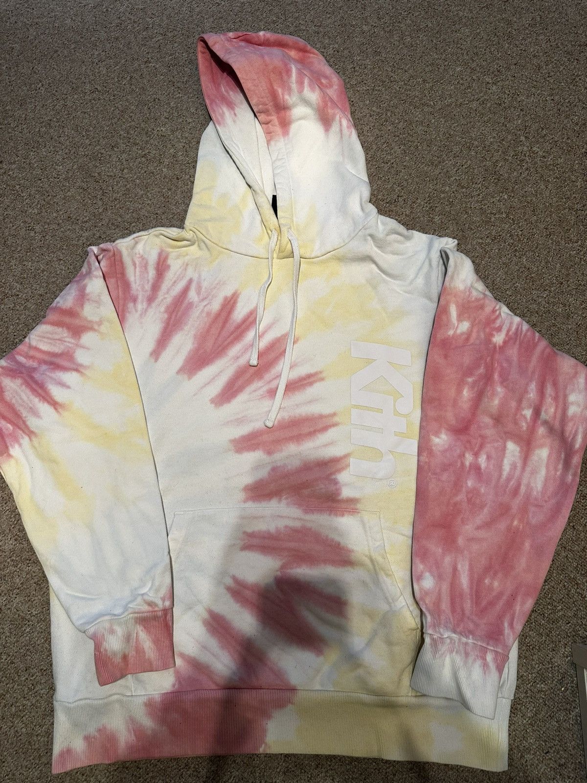 Kith Kith Tie Dye Williams I Hoodie Pink Size US L / EU 52-54 / 3 - 1 Thumbnail