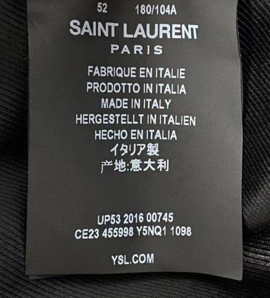 Saint Laurent Paris × Yves Saint Laurent Saint Laurent SLP Year 2013 FW Heritage jacket2412-Nextarrow Size US L / EU 52-54 / 3 - 5 Thumbnail