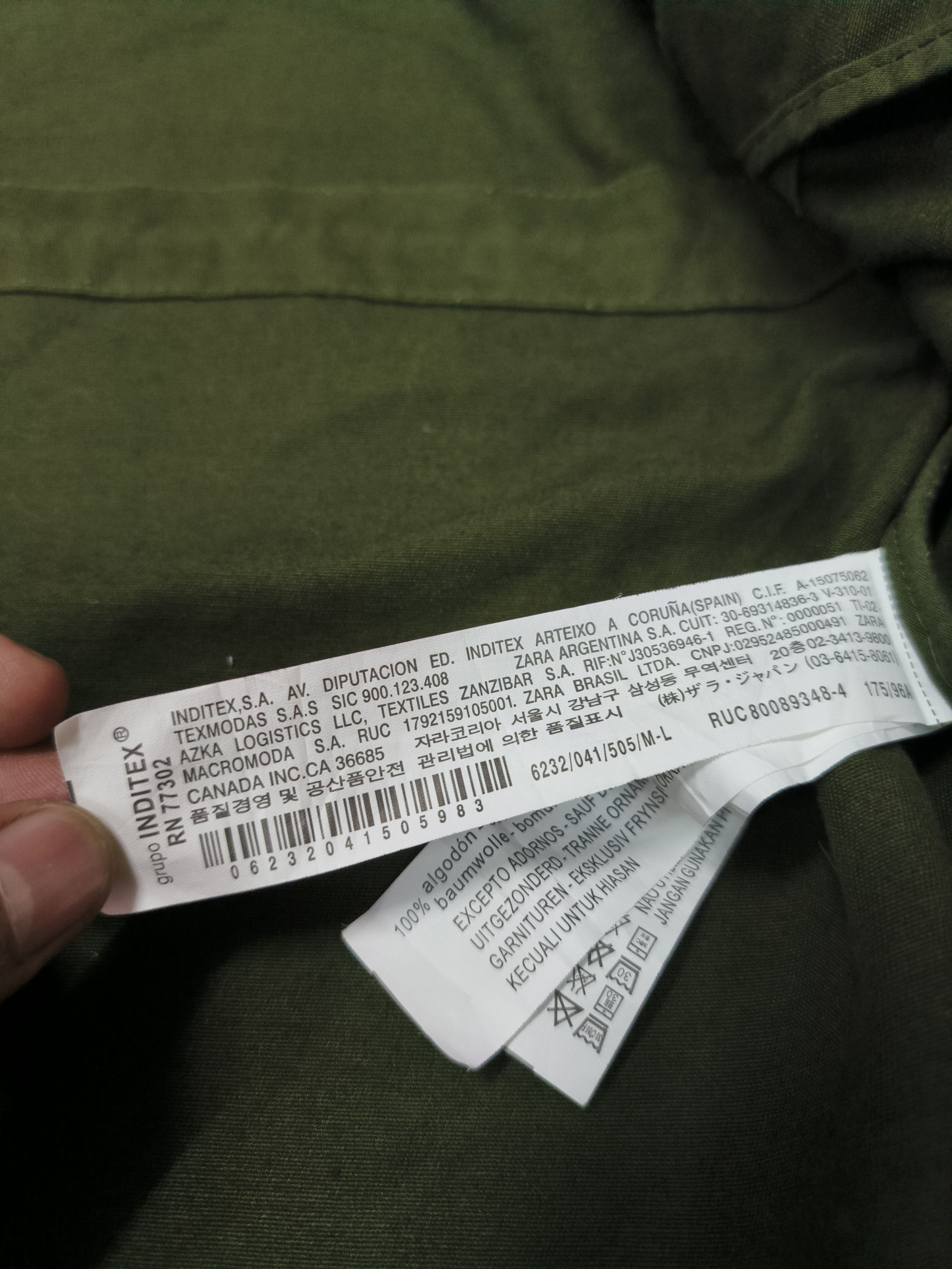 Zara ZARA WOMAN ROCK & ROCK L.B.G STYLE PARKA JACKET OVERSIZED Size L / US 10 / IT 46 - 9 Thumbnail