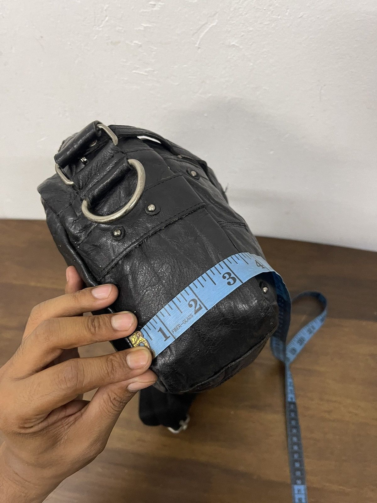 Bark × Genuine Leather × Japanese Brand Unisex🔥🔥🔥BARK TANNAGE japan leather bondage crossbody bag Size ONE SIZE - 11 Thumbnail