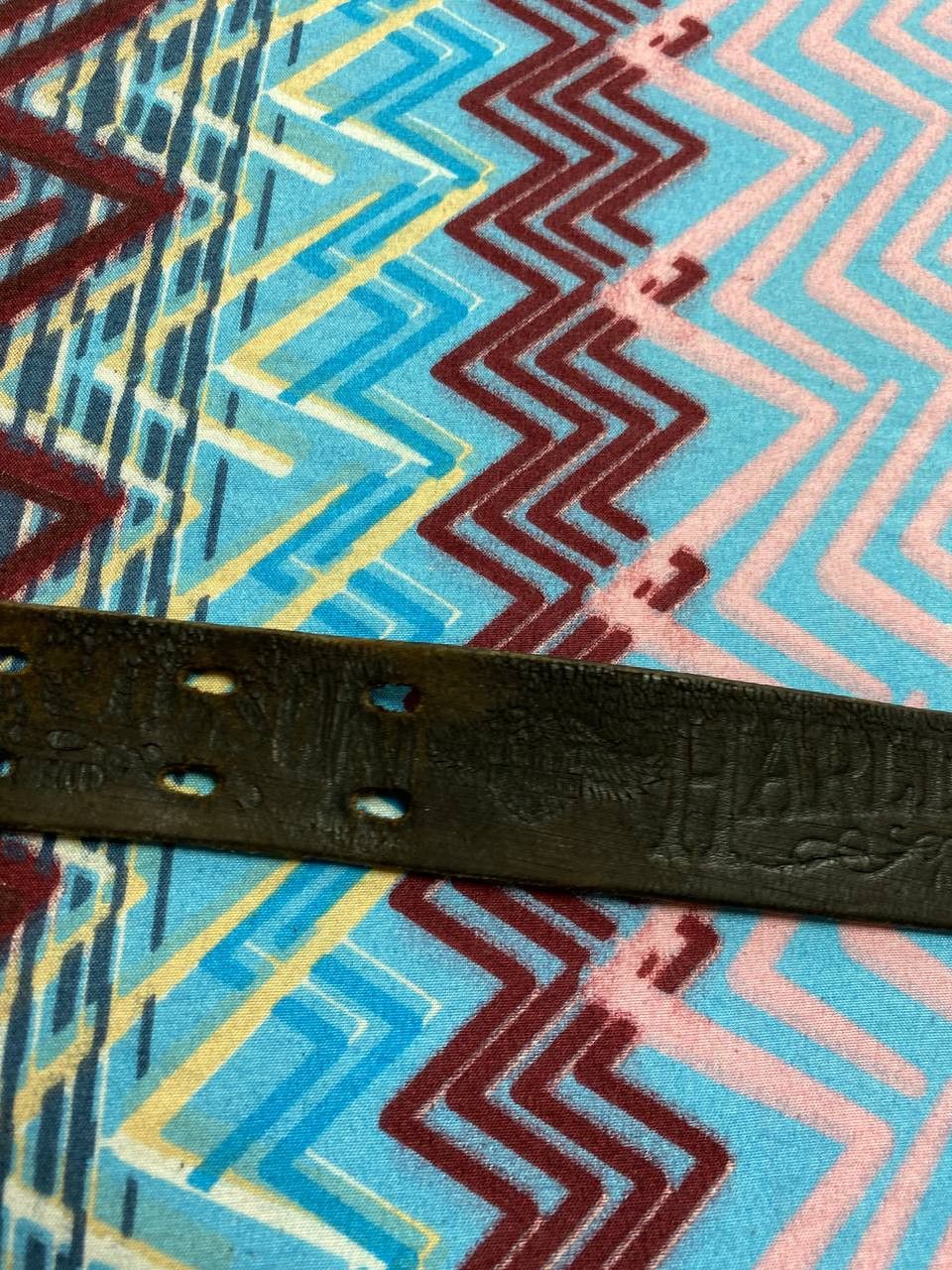Harley Davidson Belt Harley Davidson logo Vintage streetwear Y2K Size ONE SIZE - 14 Thumbnail