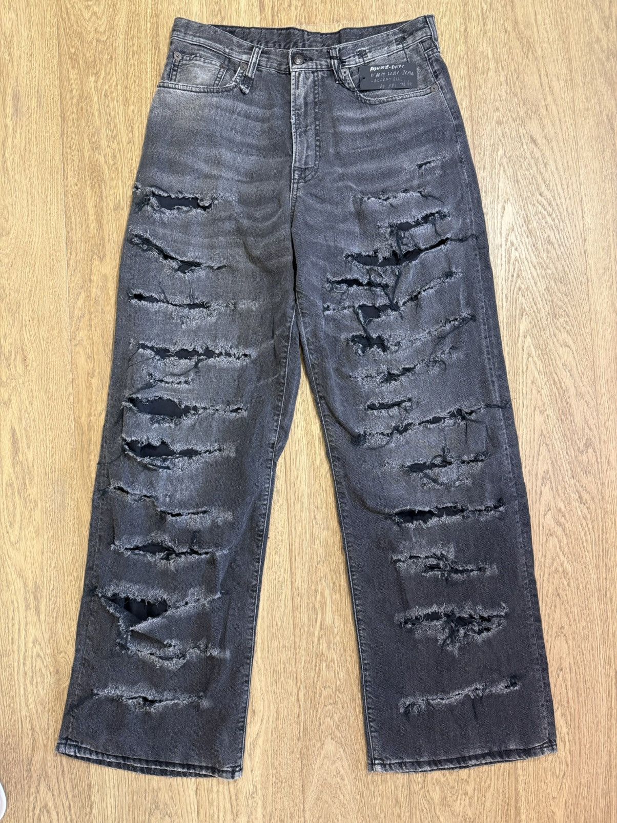 R13 R13 D’ARCY LOOSE JEANS ELLERY BLACK Size 27" / US 4 / IT 40 - 2 Thumbnail