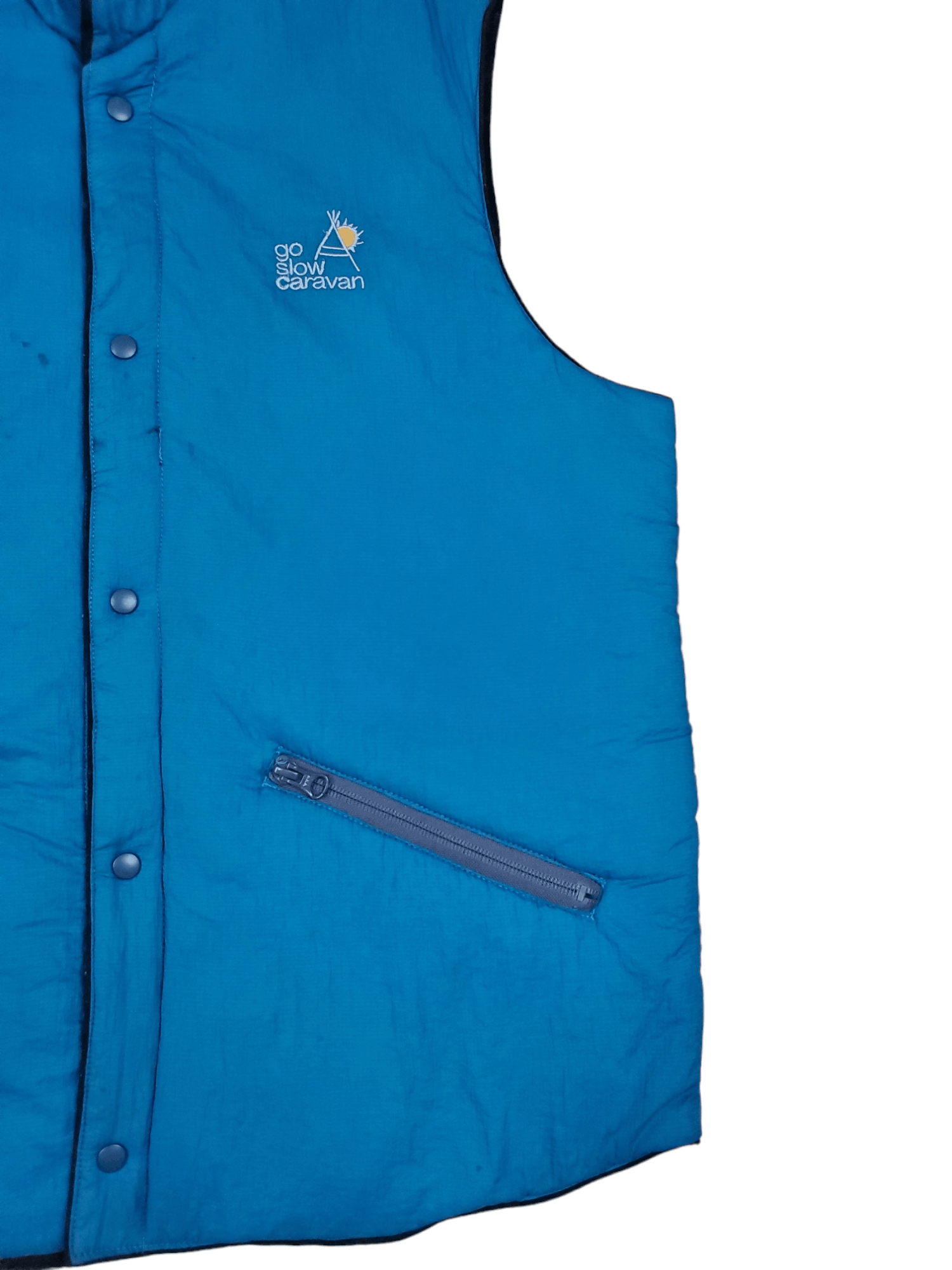 Japanese Brand × go slow caravan Vintage Vest Go Slow Caravan Revisible Size US M / EU 48-50 / 2 - 5 Thumbnail