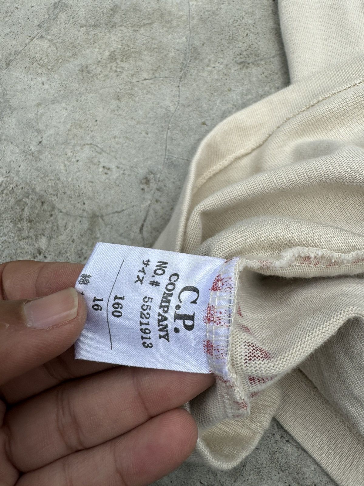 Boneville × C.P. Company × Stone Island Cp Company Mako Jersey Garment Dyed Stripe Size US M / EU 48-50 / 2 - 6 Thumbnail