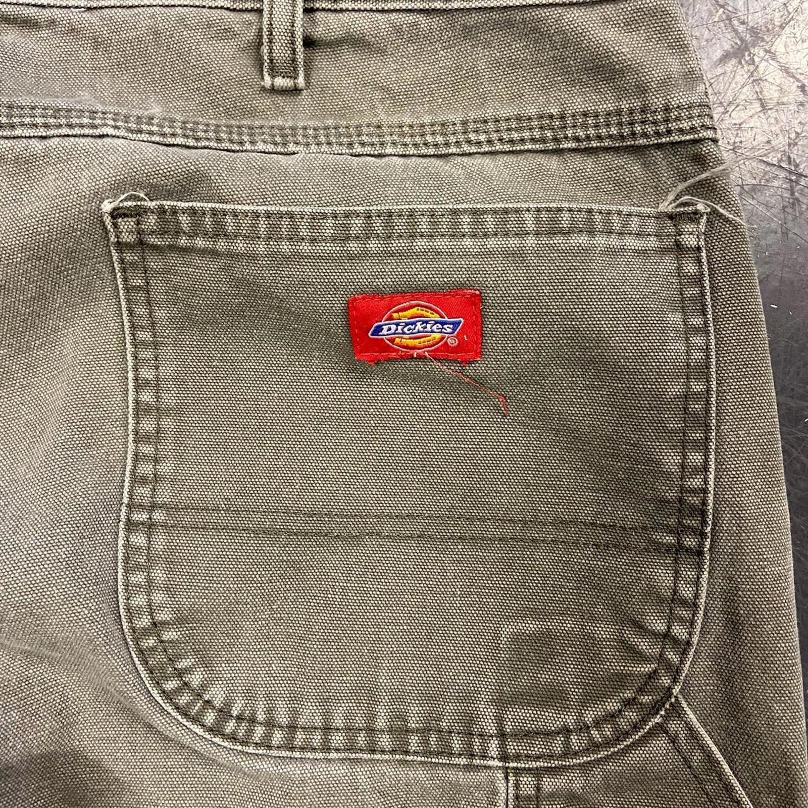 Dickies Vintage Faded Olive Dickies Work Pants Size US 38 / EU 54 - 2 Thumbnail