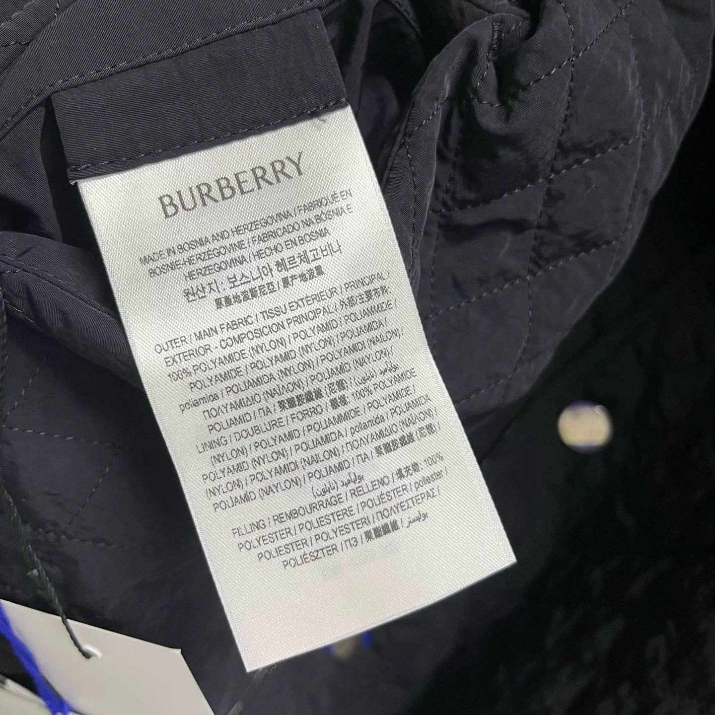 Burberry Burberry Latest Black Reversible Quilted Jacket Size US S / EU 44-46 / 1 - 8 Thumbnail