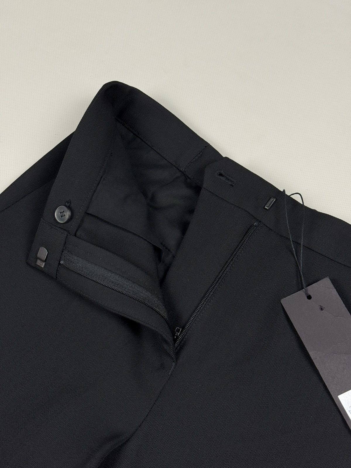 Haider Ackermann BNWT! Haider Ackermann Fleece Wool Dress Pants Trousers Size 24" / US 00 / IT 34 - 12 Thumbnail