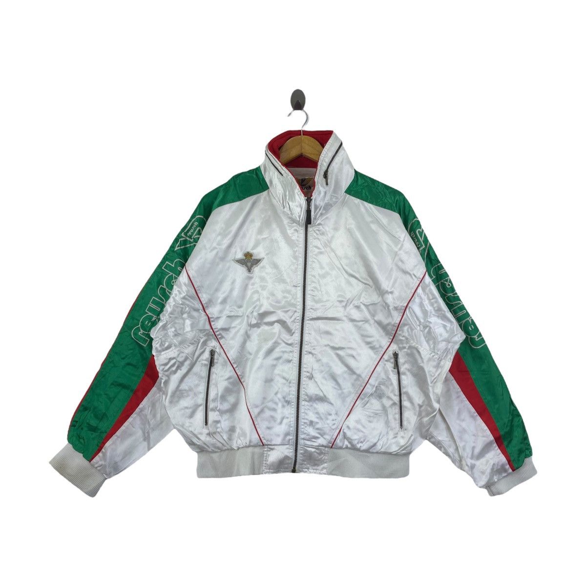 Vintage Vintage 90s REUSCH Jacket Three Tones Big Logo Ski Size US XXL / EU 58 / 5 - 1 Thumbnail
