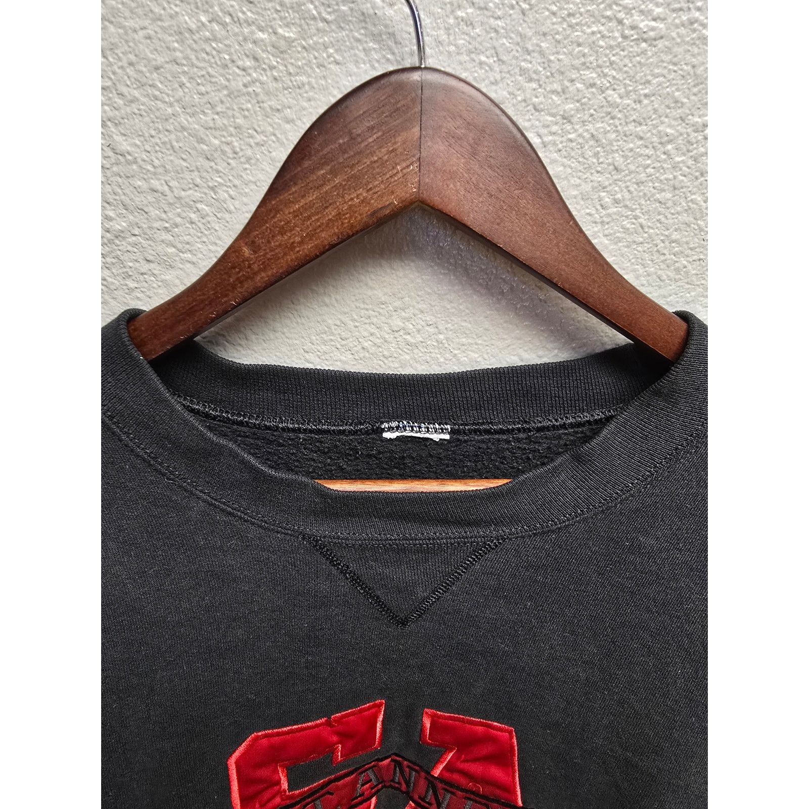 Russell Athletic × Vintage Vintage Saint Annes Sweatshirt Black Crewneck XL 90s 1990s Size US XL / EU 56 / 4 - 4 Thumbnail