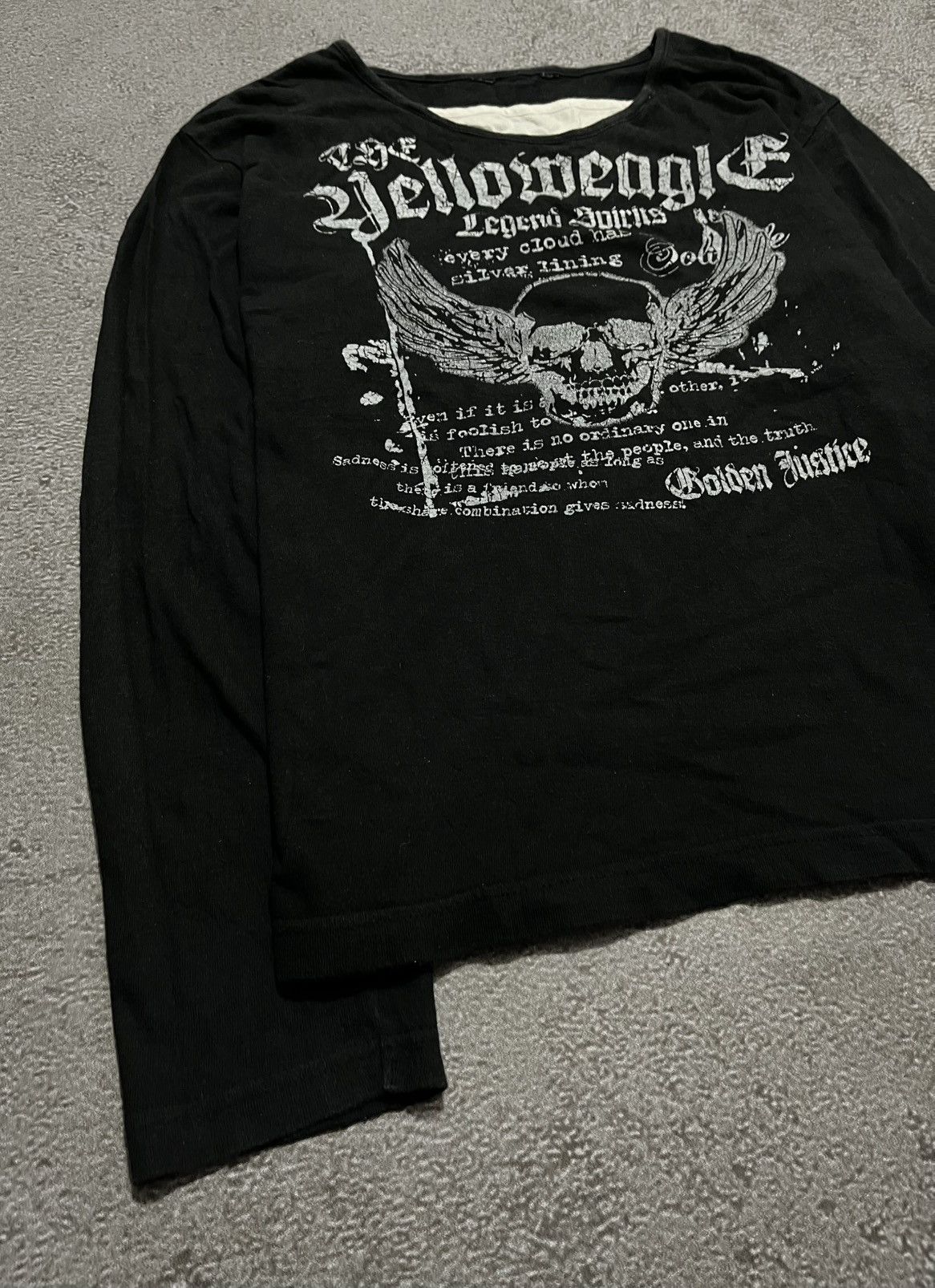 Japanese Brand Japanese The Jelloweagle Poem Long Sleeve Size US L / EU 52-54 / 3 - 2 Thumbnail