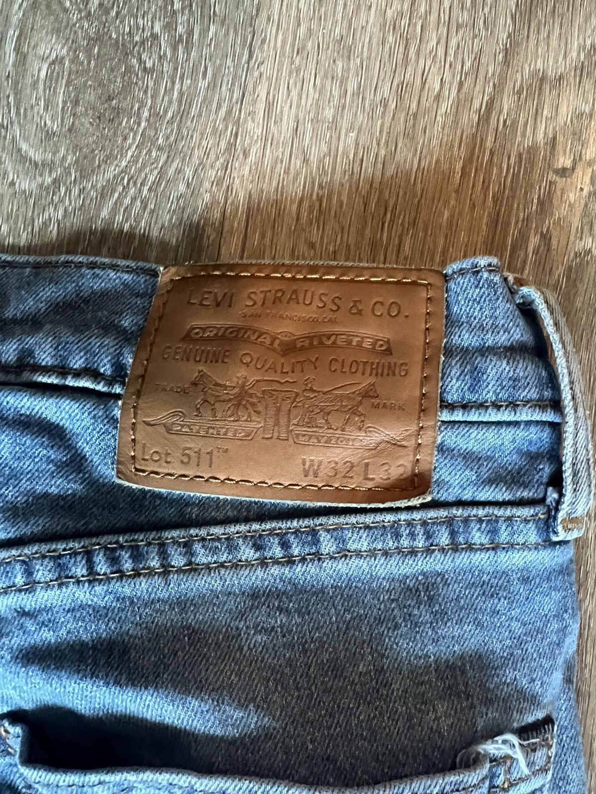 Levi's Levi's Blue Denim (Lot of 2) Size US 32 / EU 48 - 4 Thumbnail