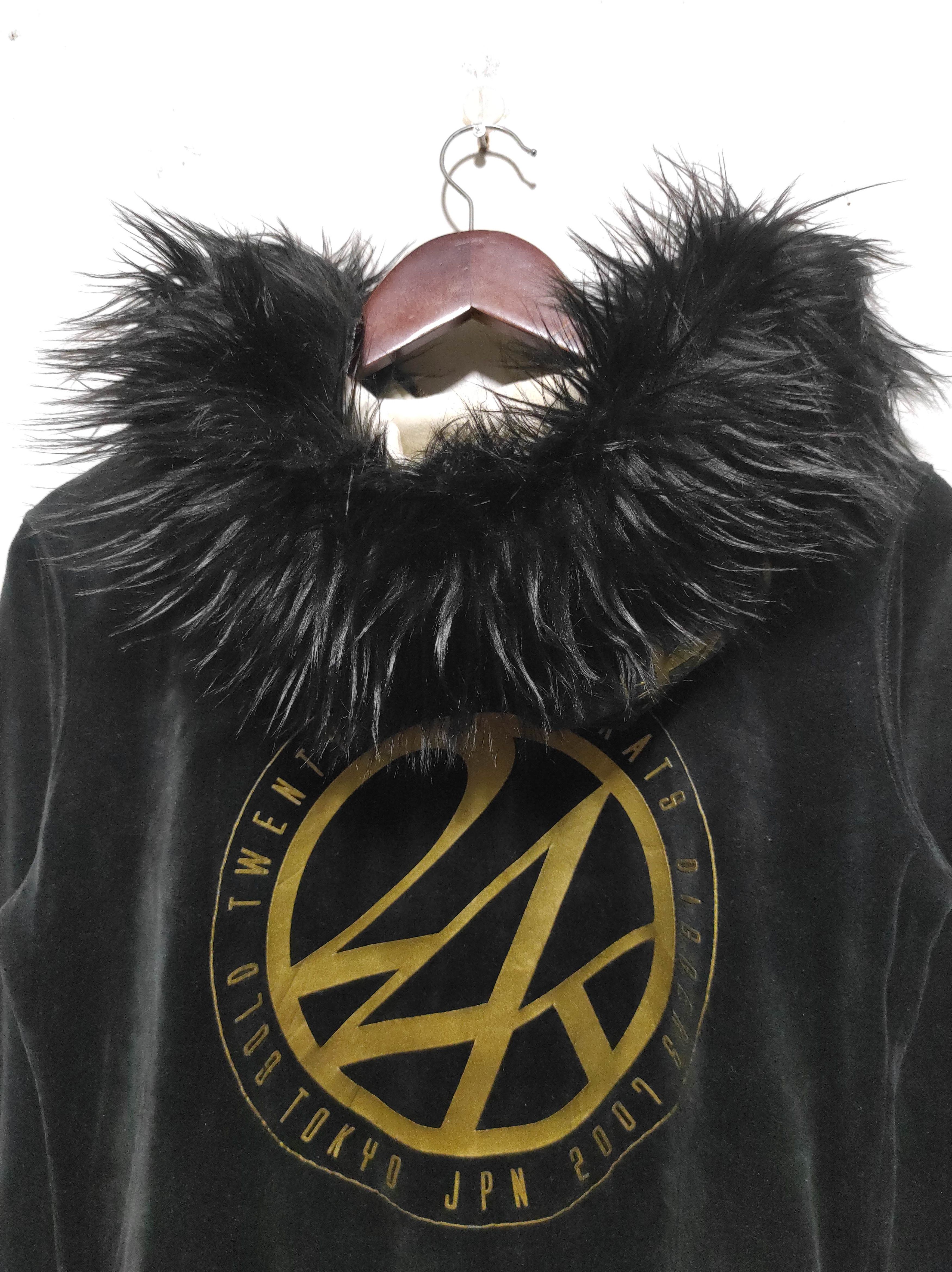 If Six Was Nine 24 Karats velvet Zipper Fur Hoodie IfSixWasNine LGB style Size S / US 4 / IT 40 - 17 Thumbnail