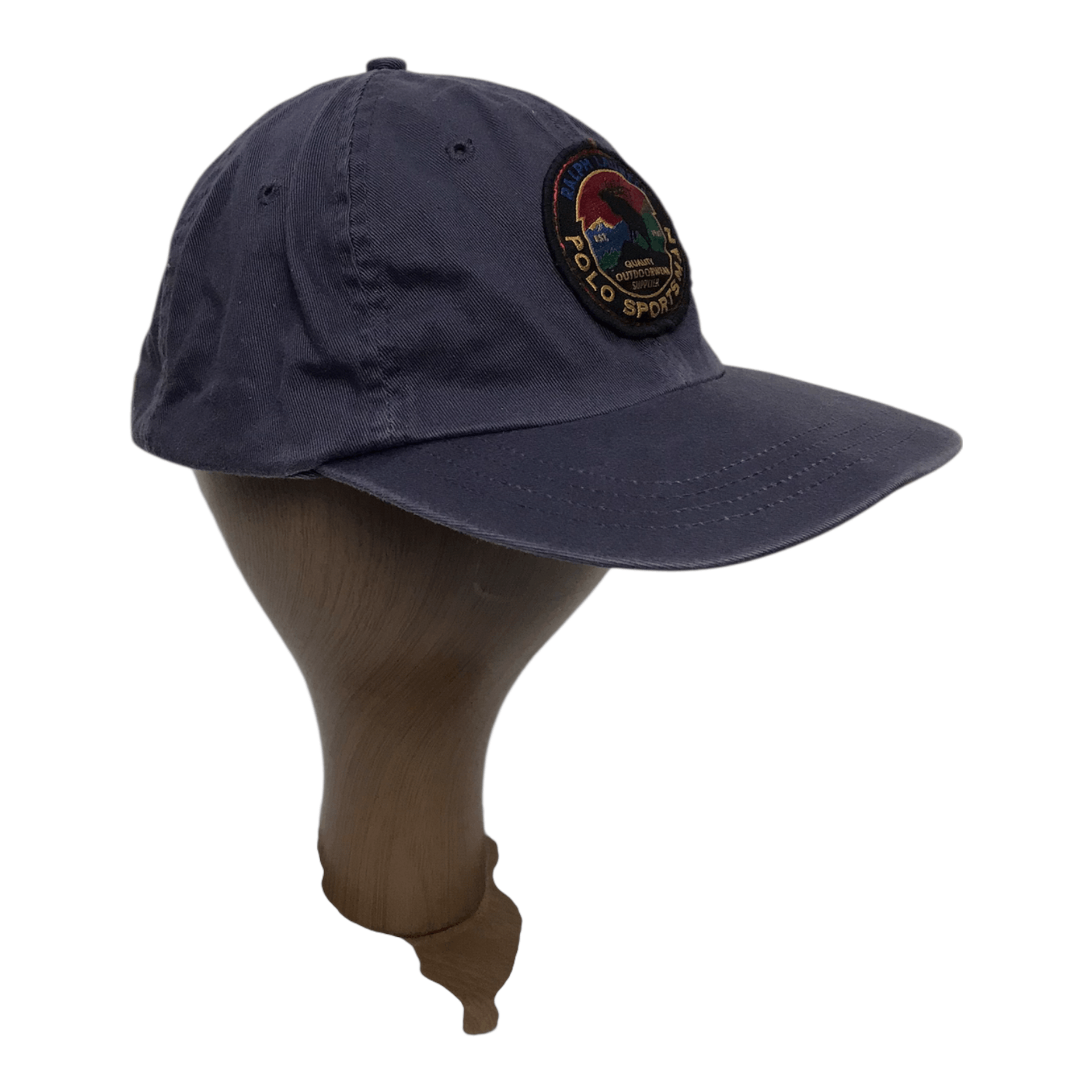 Polo Ralph Lauren Vintage Polo Sport Ralph Lauren Navy Blue Cap Size ONE SIZE - 3 Thumbnail