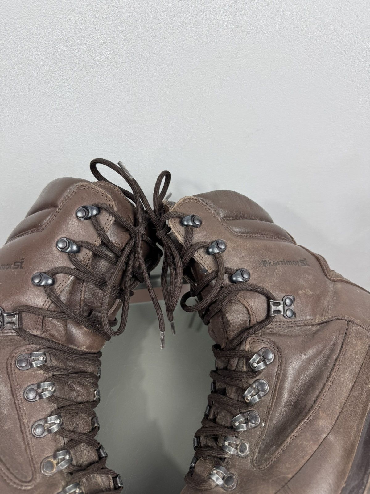 Karrimor Karrimor Leather Hiking Boots Military Outdoor Boots US 9 Size US 9 / EU 42 - 4 Thumbnail