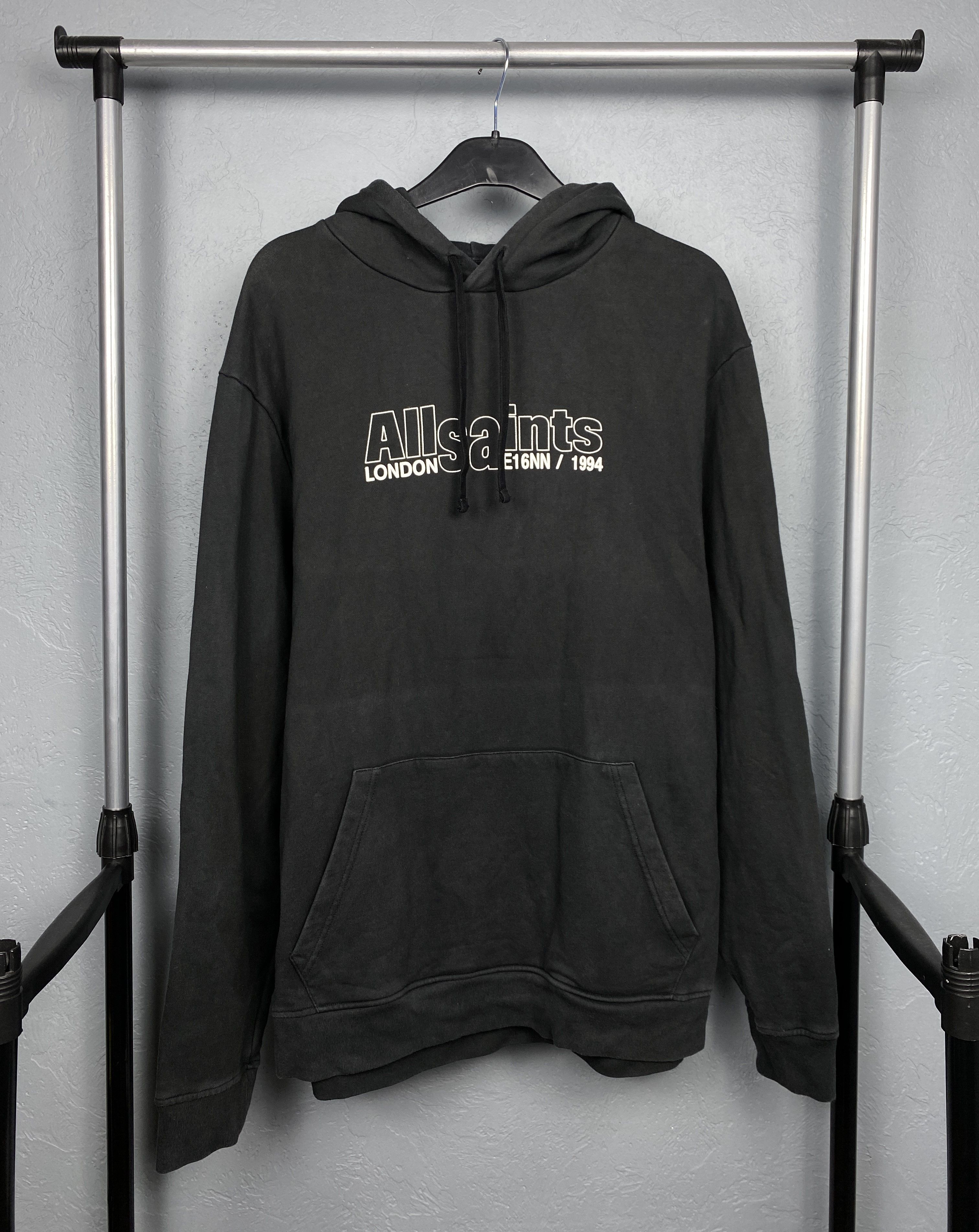 Allsaints Allsaints Hollowpoint OTH Big Logo Mens Hoodie Y2K Size US M / EU 48-50 / 2 - 1 Thumbnail