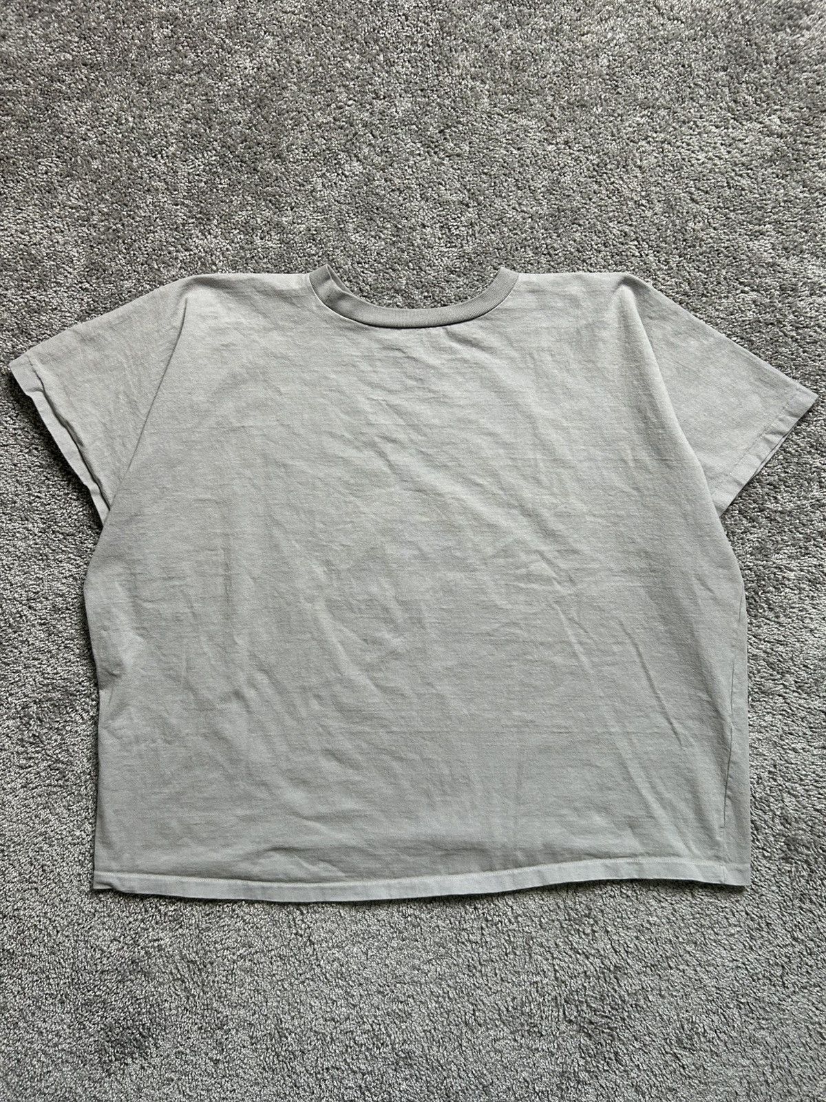 Other Yeezy Tee TS-01 03 Dark Grey Size 2 Cropped Boxy Size US L / EU 52-54 / 3 - 7 Thumbnail