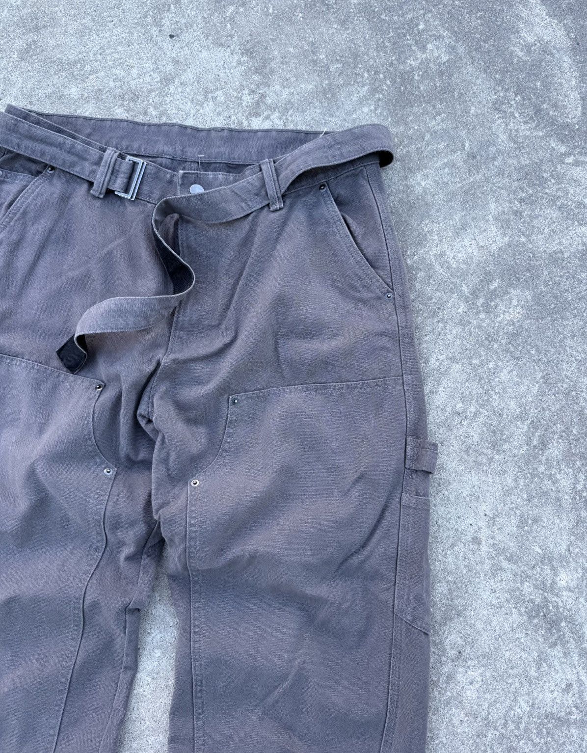 Vintage Vintage Y2K work wear streetwear wide avantgarde jeans Size US 34 / EU 50 - 6 Thumbnail