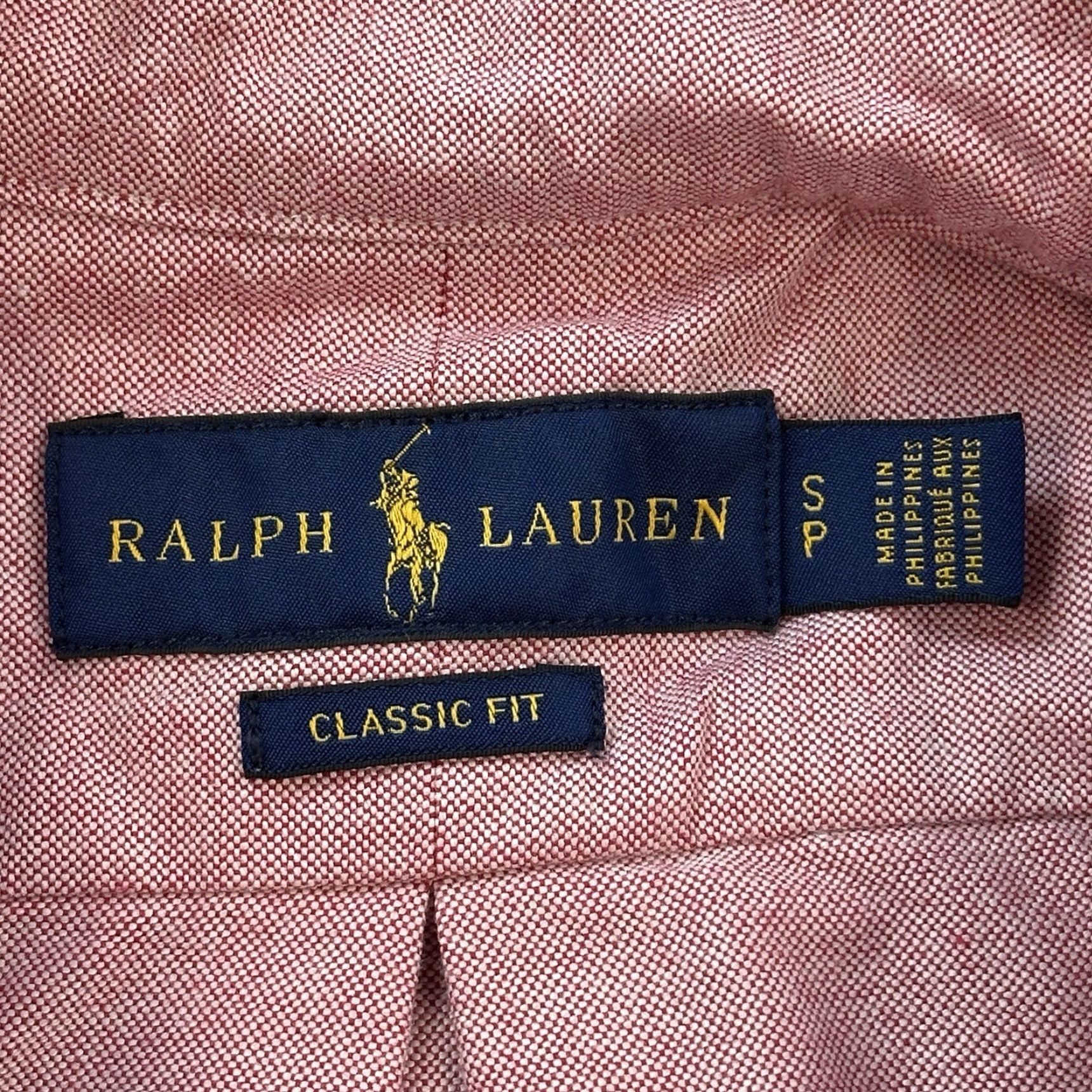 Ralph Lauren VINTAGE Ralph Lauren Shirt Mens Small Classic Fit Oxford Varsity Letterman Patch Preppy Size US S / EU 44-46 / 1 - 7 Thumbnail