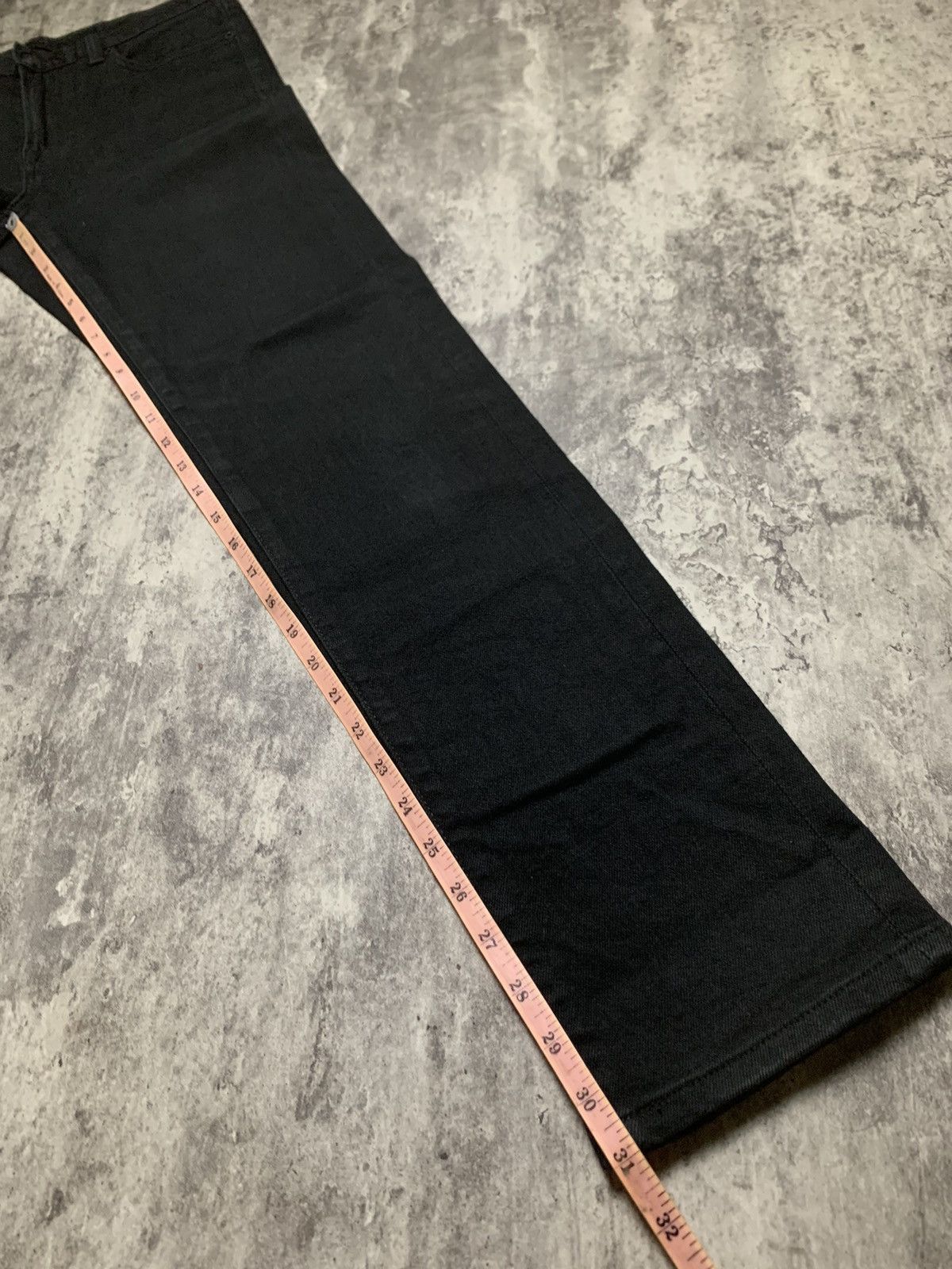 Uniqlo Uniqlo Slim Selvedge Black Denim Undercover Japan Style Size US 29 - 12 Thumbnail