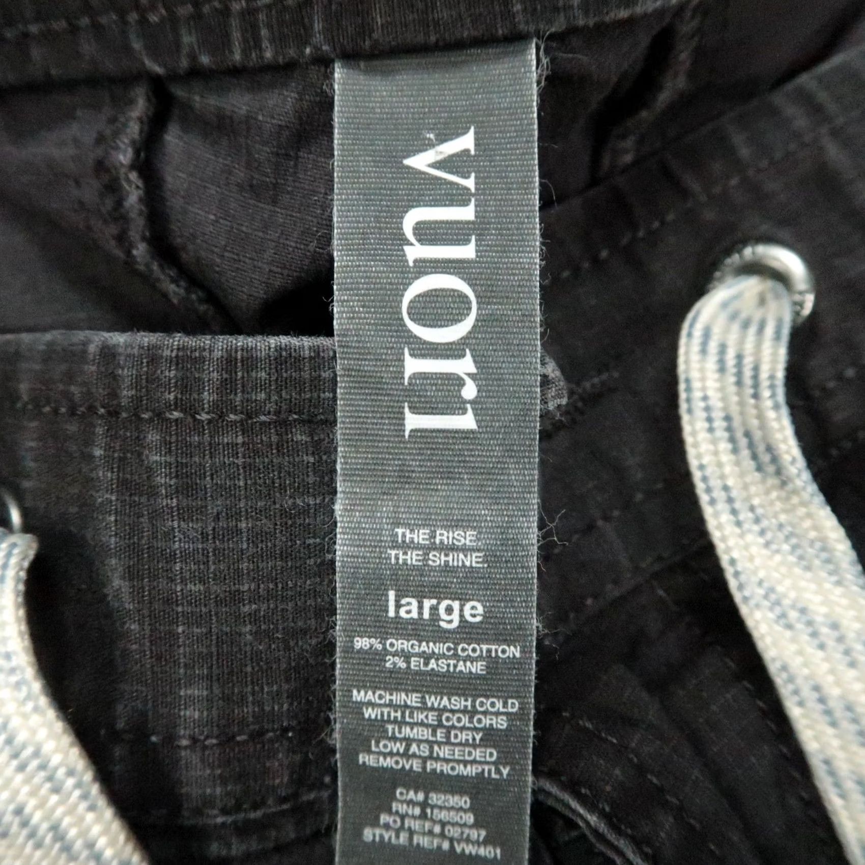 Vuori Vuori Pants Womens Large Gray Camouflage Ripstop Zip Pocket Straight VW401 Size 36" / US 14 / IT 50 - 3 Thumbnail