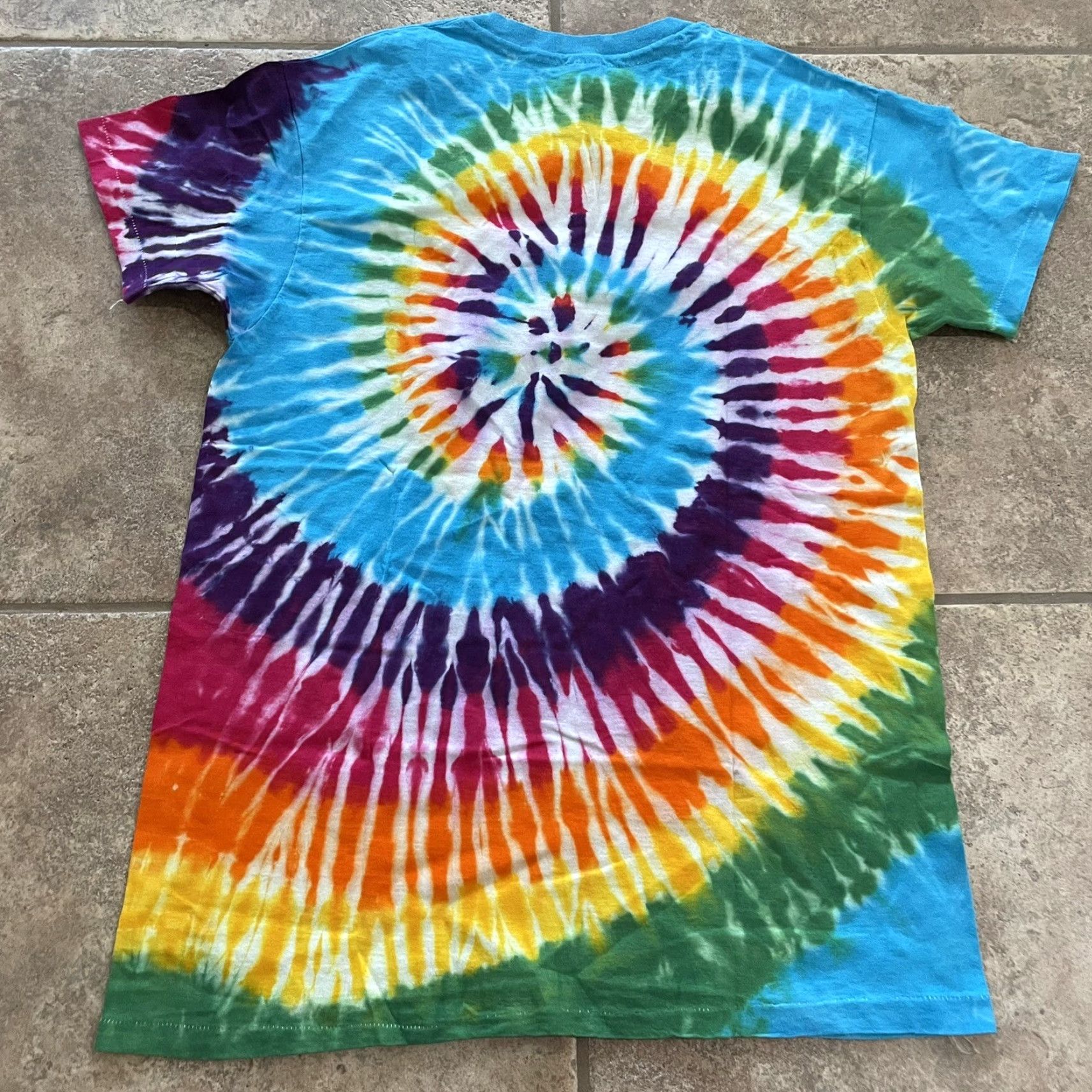 Hanes VTG Hanes Tie-dye Shirt Mens Size L 100% Cotton USA Multicolor Single Stitch T-Shirt Mens L Size US L / EU 52-54 / 3 - 5 Thumbnail