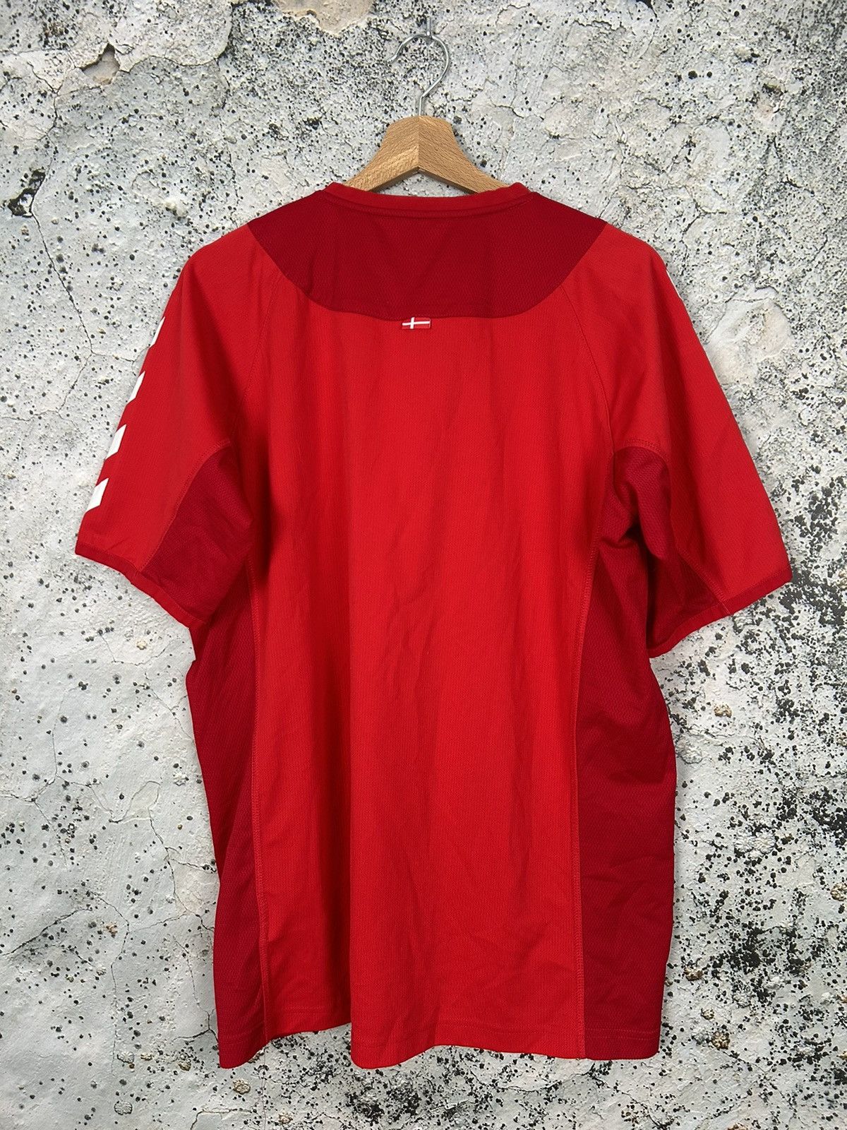 Hummel Vintage Denmark Soccer Jersey Football Hummel Rare World Cup Size US L / EU 52-54 / 3 - 5 Thumbnail