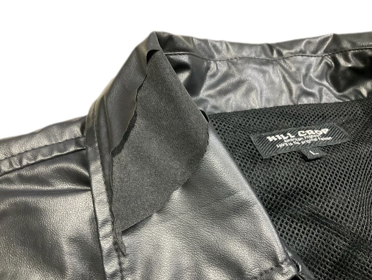 Hysteric Glamour × If Six Was Nine × Japanese Brand 🔥Sick Y2K Hill Crop Leather Shirt Size US L / EU 52-54 / 3 - 11 Thumbnail