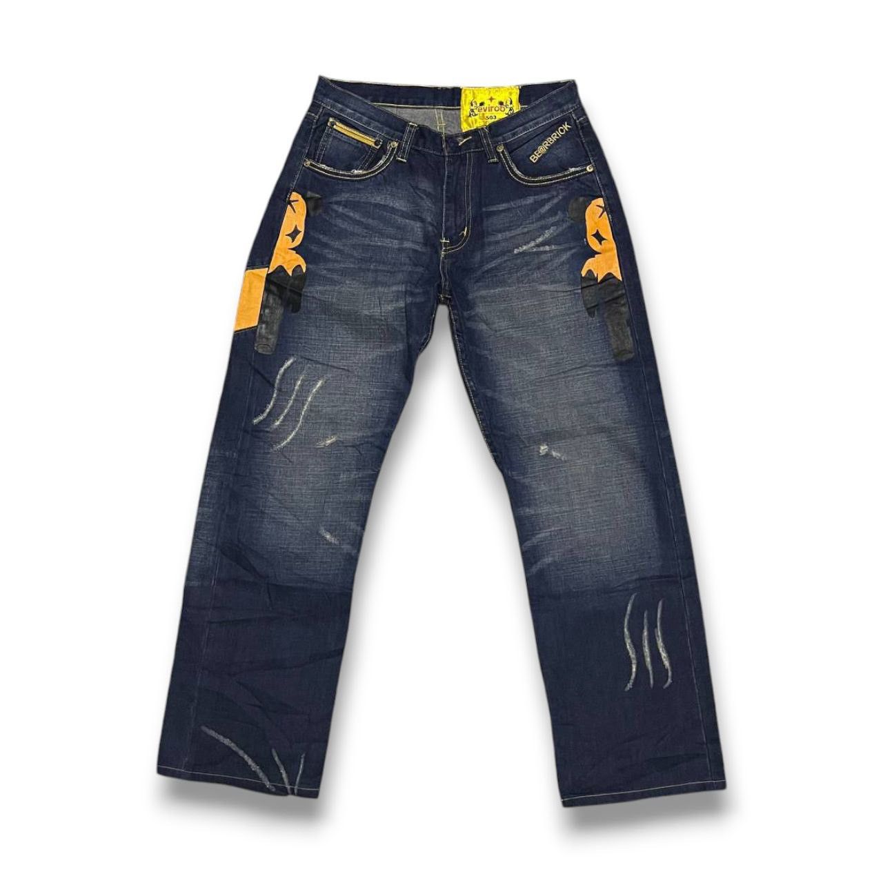CLOT × Levi's × Medicom Toy Levi’s 503 x Be@rbrick Evirob Devilrobots Denim Jeans Size US 31 - 2 Thumbnail