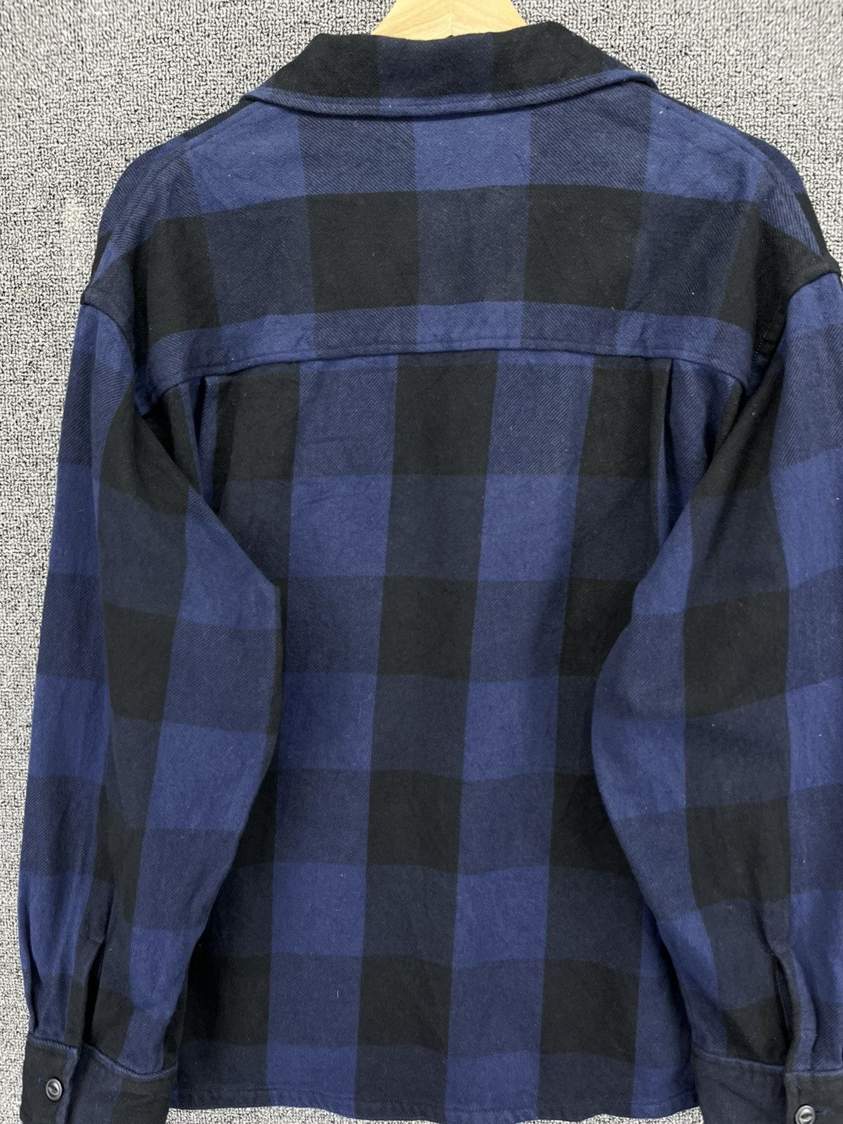 Flannel Vintage Ships Shadow Plaid Shirts Button Up Flannnel Size US M / EU 48-50 / 2 - 10 Thumbnail