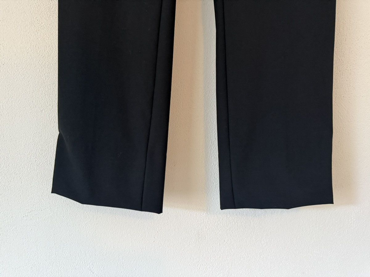 Miu Miu Miu Miu Black Wool Poplin Trousers – Size 50 Size US 34 / EU 50 - 5 Thumbnail