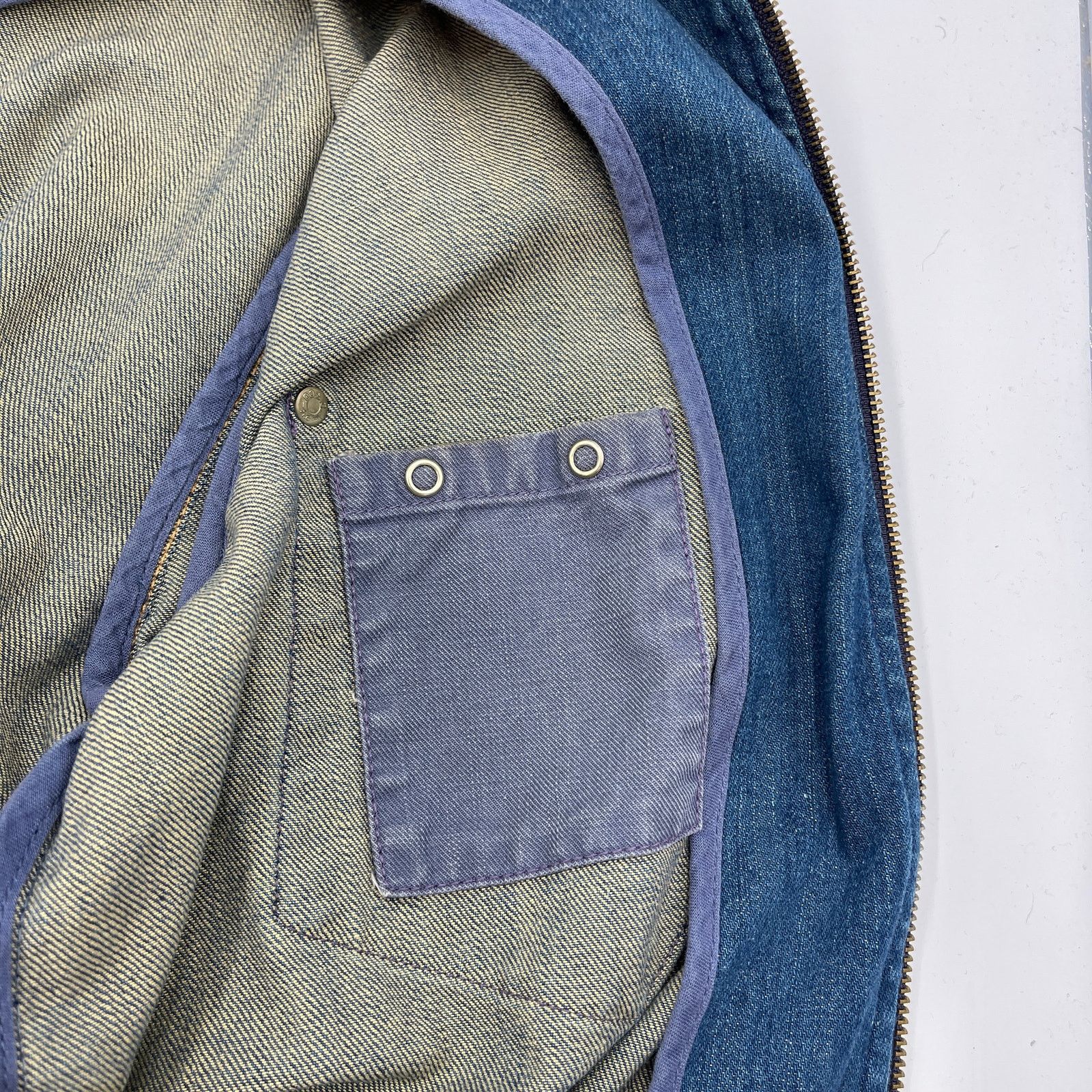 Levi's × Vintage Levi's Red Collection Bomber Denim Jacket Cropped Vintage Size M / US 6-8 / IT 42-44 - 9 Thumbnail