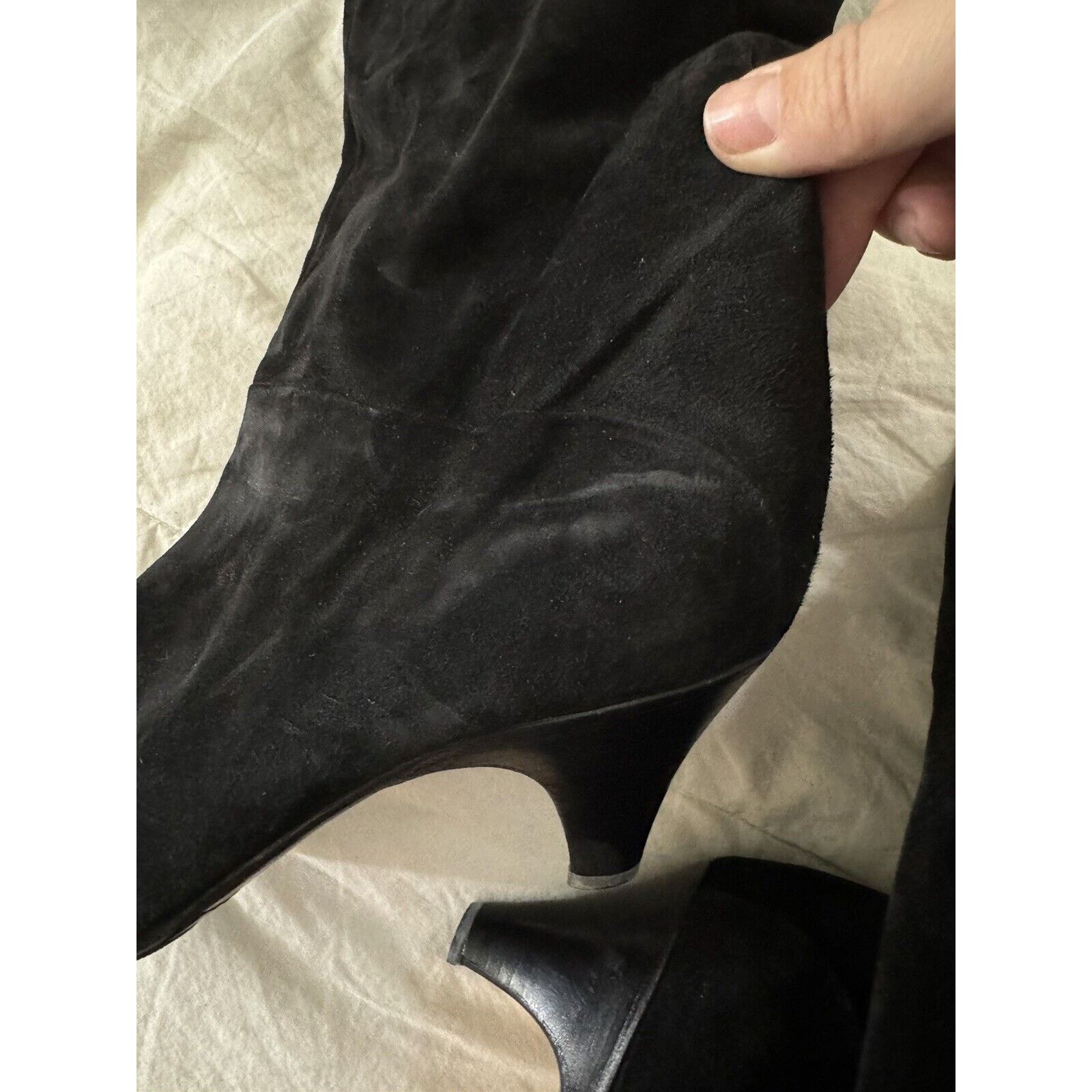 Other Vintage Italian Suede Leather Boots by Marmolada Size 37.5 Size US 7.5 / IT 37.5 - 8 Thumbnail