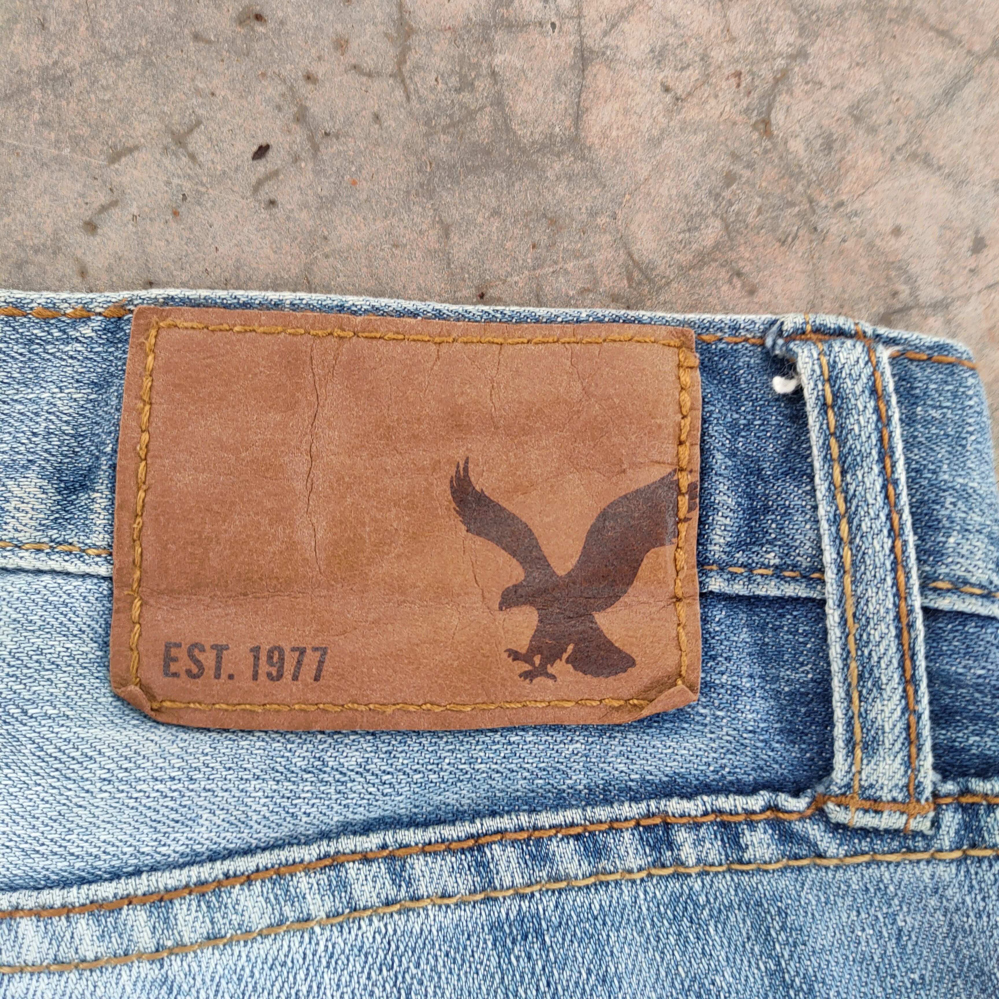 Japanese Brand × Vintage VINTAGE JAPANESE FADED DISTRESSED JEANS DENIM PANTS Size US 31 - 12 Thumbnail