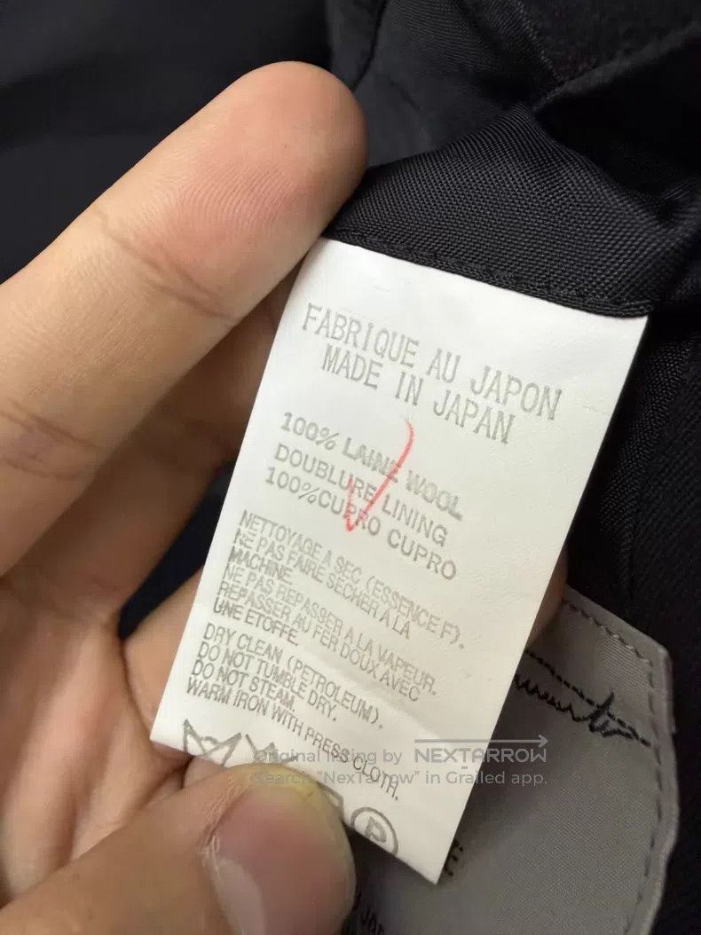 Yohji Yamamoto Yohji Yamamoto Strap suit jacket Size US M / EU 48-50 / 2 - 8 Thumbnail