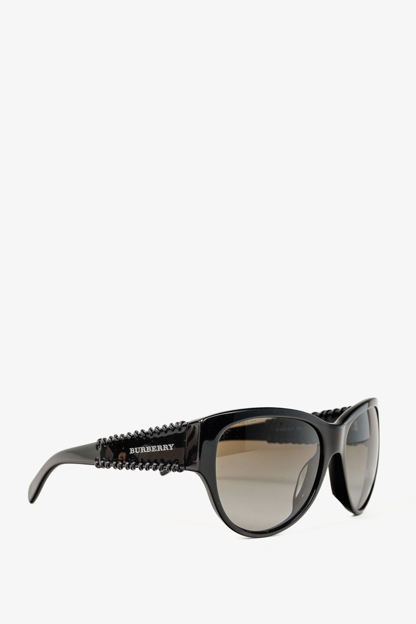 Burberry SS/12 B-4121-Q-A Cat Eye Whipstitch Sunglasses