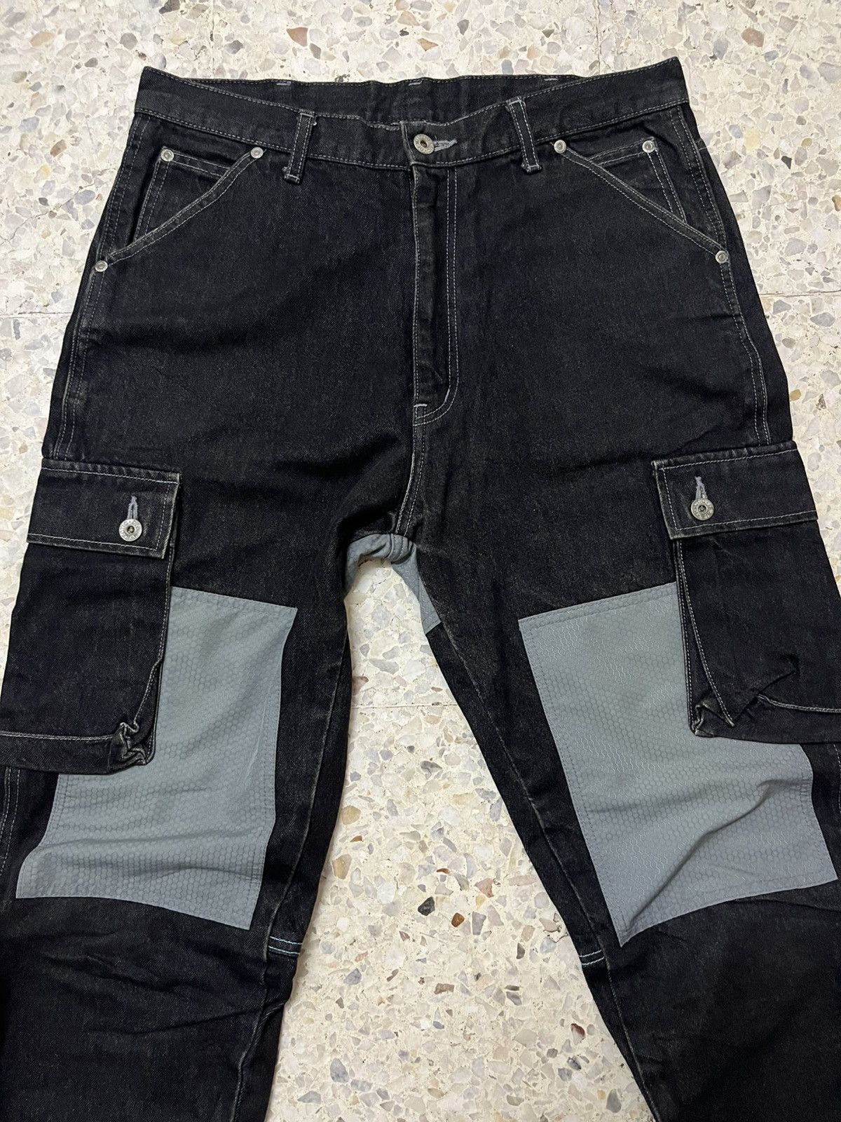 Engineered Garments RARE Japanese Archival Rocstar x Realmad Hectic Double Knee Size US 33 - 2 Thumbnail