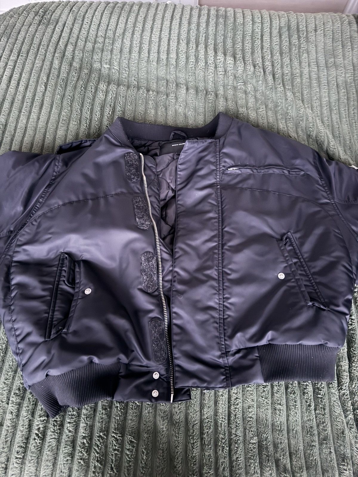 Entire Studios ENTIRE STUDIOS A-2 BOMBER BLACK Size US L / EU 52-54 / 3 - 2 Thumbnail