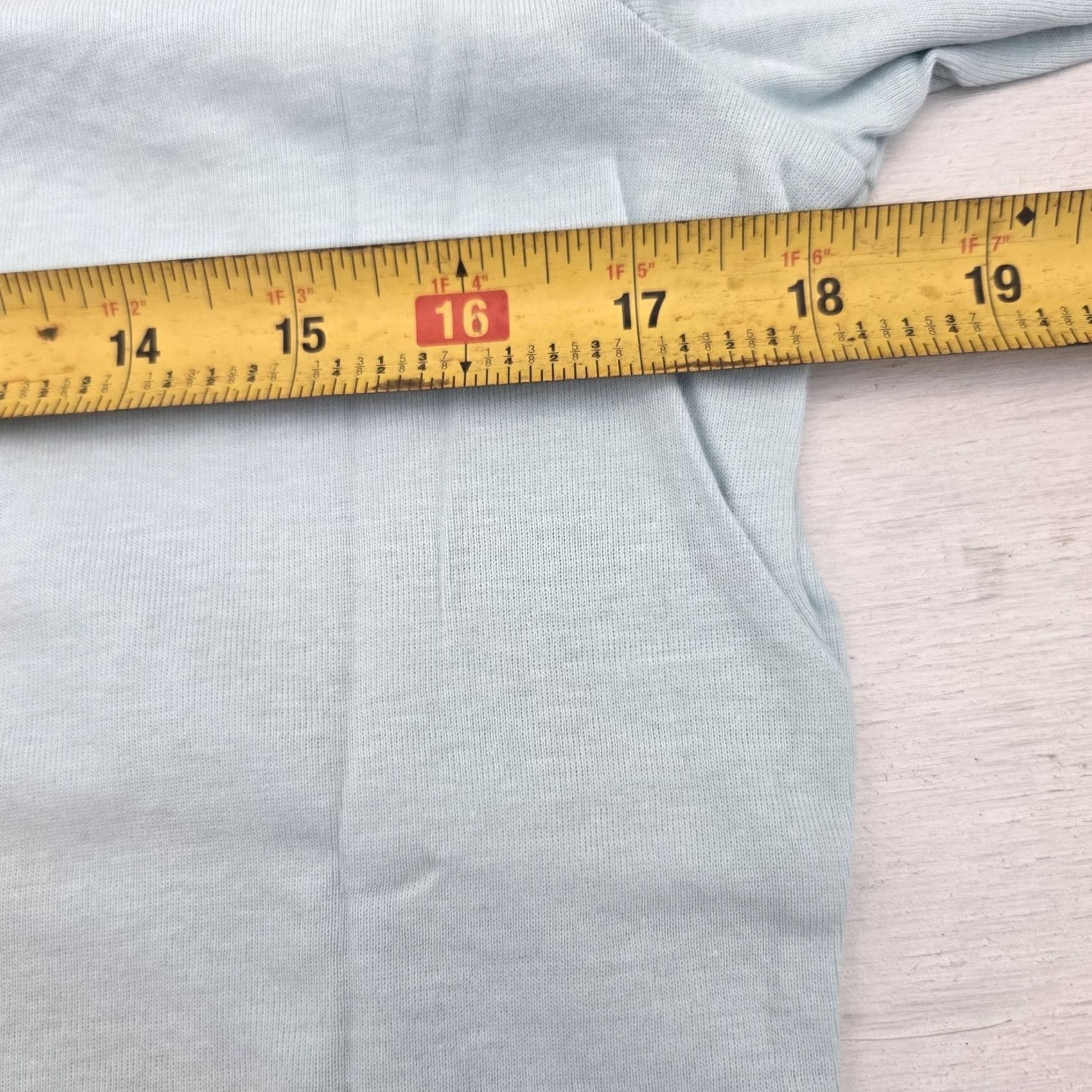 Talbots Talbots Womens XL Petite 3/4 Sleeve V Neck Top Pima Cotton Blue EUC Blo Size XL / US 12-14 / IT 48-50 - 6 Thumbnail