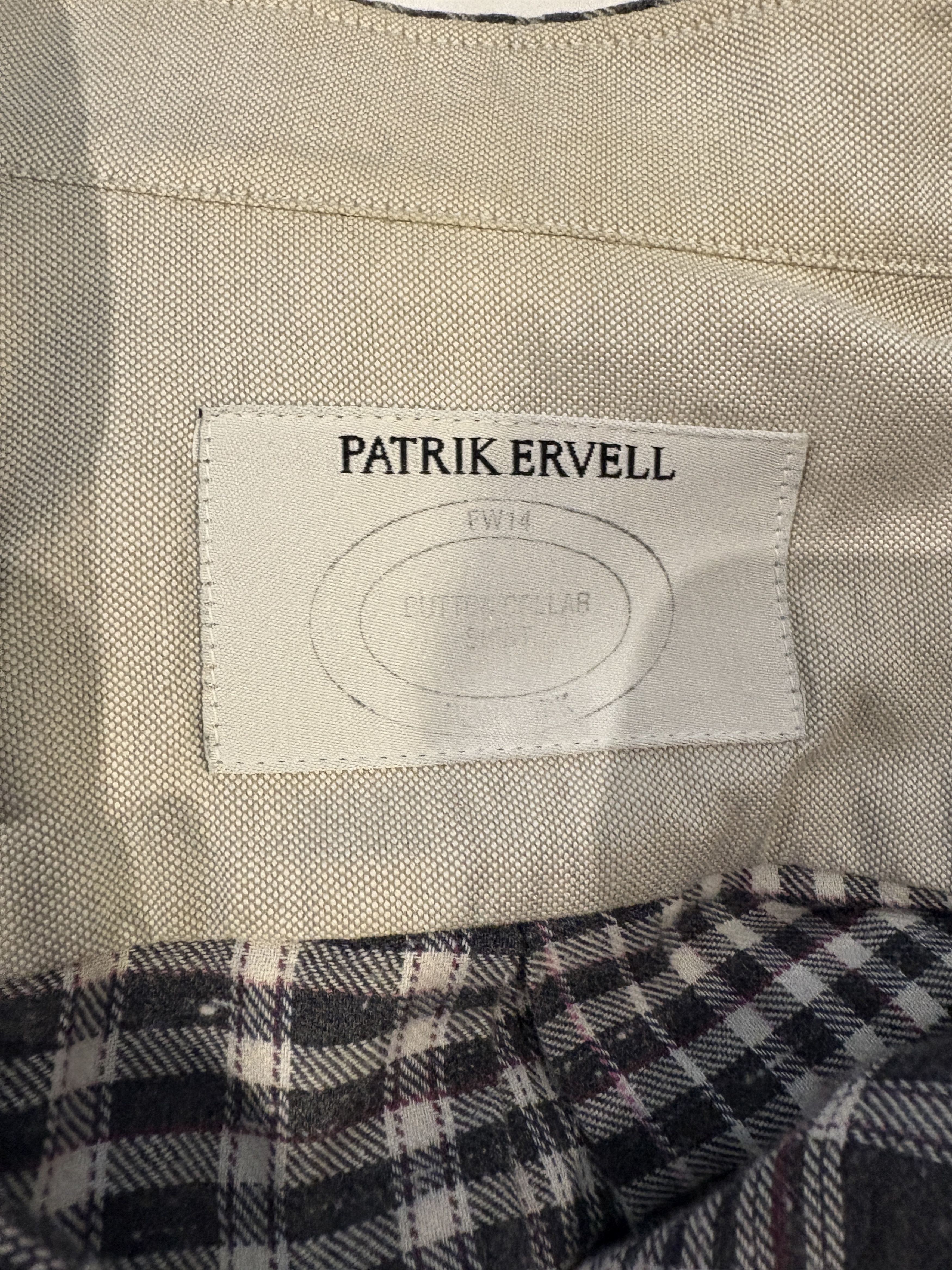 Patrik Ervell 2014 Flannel Like Shirt Size US L / EU 52-54 / 3 - 3 Thumbnail