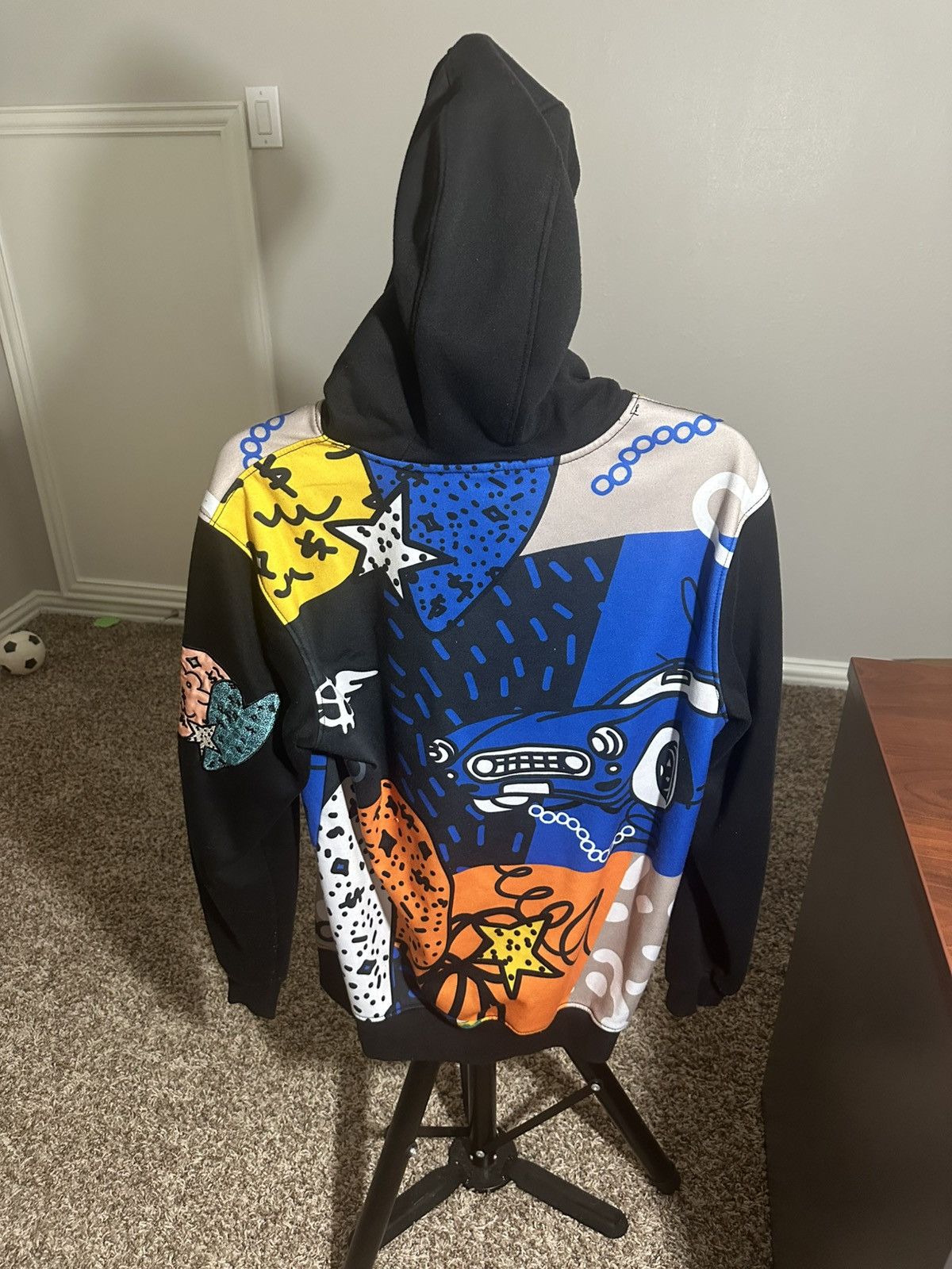 Other SCREENSHOT Mens Urban Hip Hop Premium Fleece Hoodie Large Size US L / EU 52-54 / 3 - 3 Thumbnail