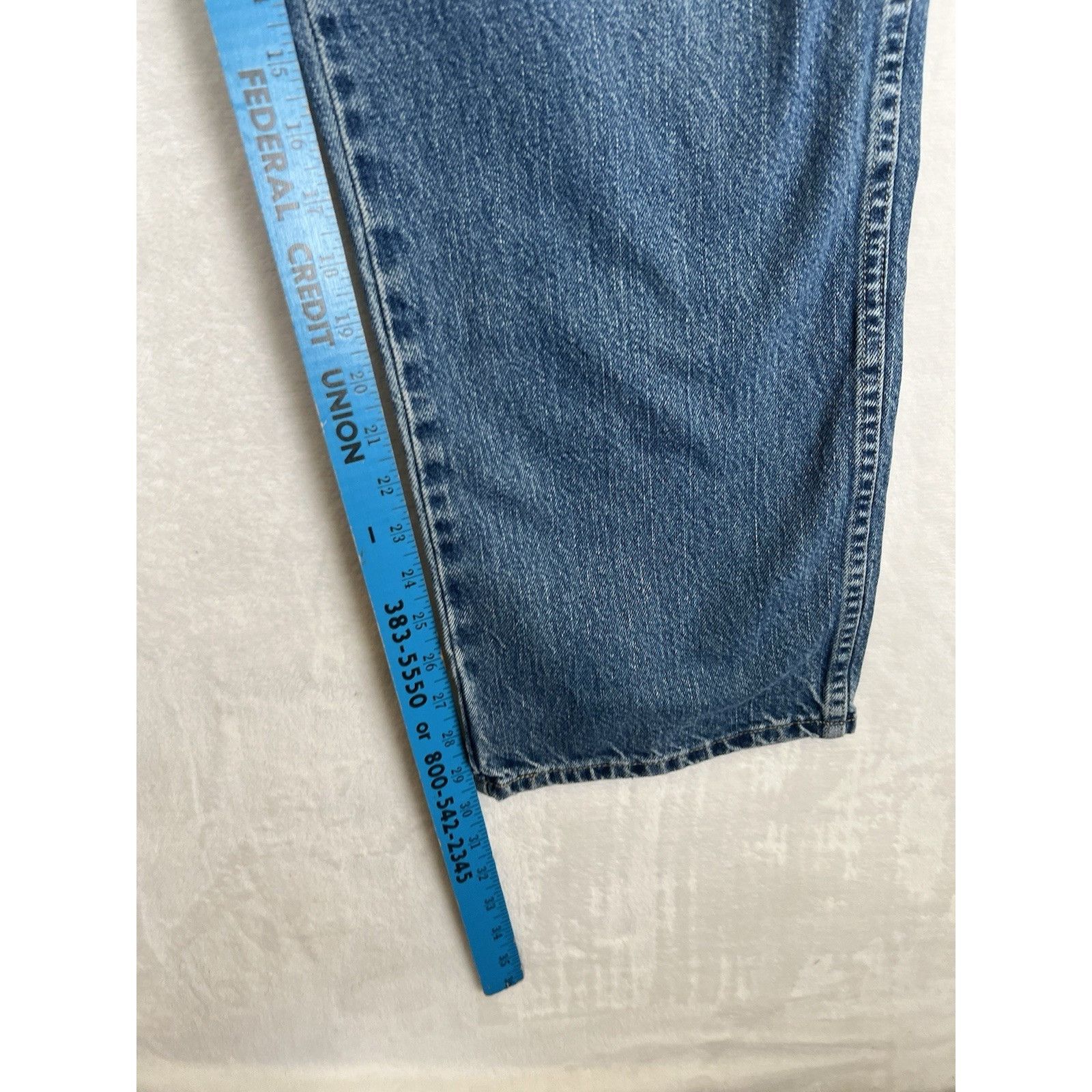 Dickies Vintage Dickies Blue Denim Jeans Size 36x30 Straight Leg Wor Size US 36 / EU 52 - 4 Thumbnail