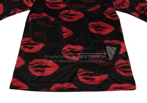 Comme des Garcons Comme Des Garcons Black Retro Lips Top Size S / US 4 / IT 40 - 6 Thumbnail