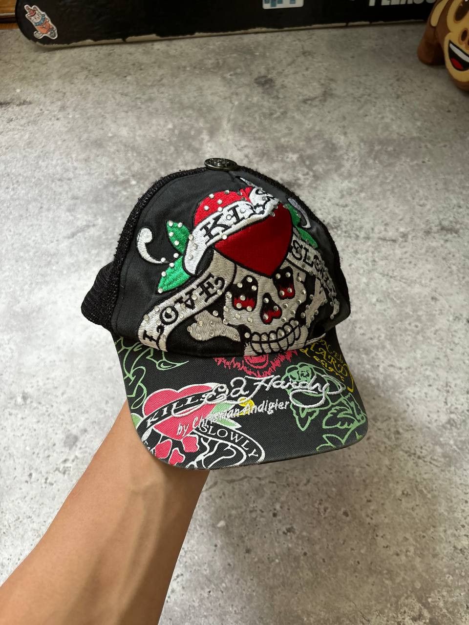 Ed Hardy Vintage Christian Audigier Ed Hardy Trucker Hat Size ONE SIZE - 1 Thumbnail