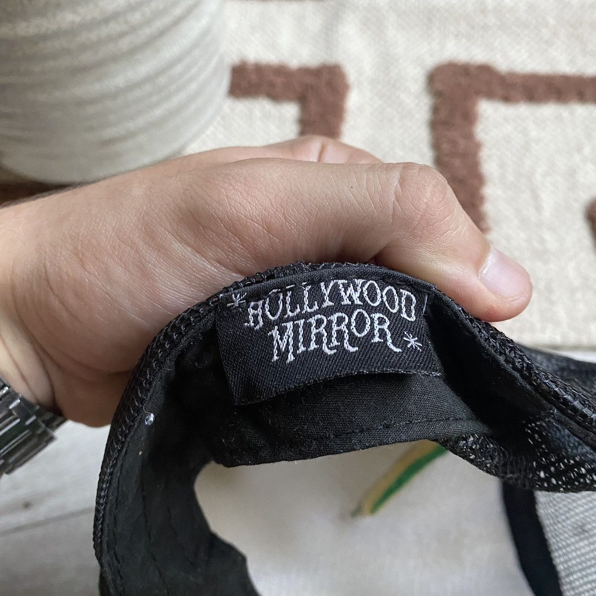 Vintage RARE HOLLYWOOD MIRROR FASHION MEXICO SKULL CAP Size ONE SIZE - 5 Thumbnail
