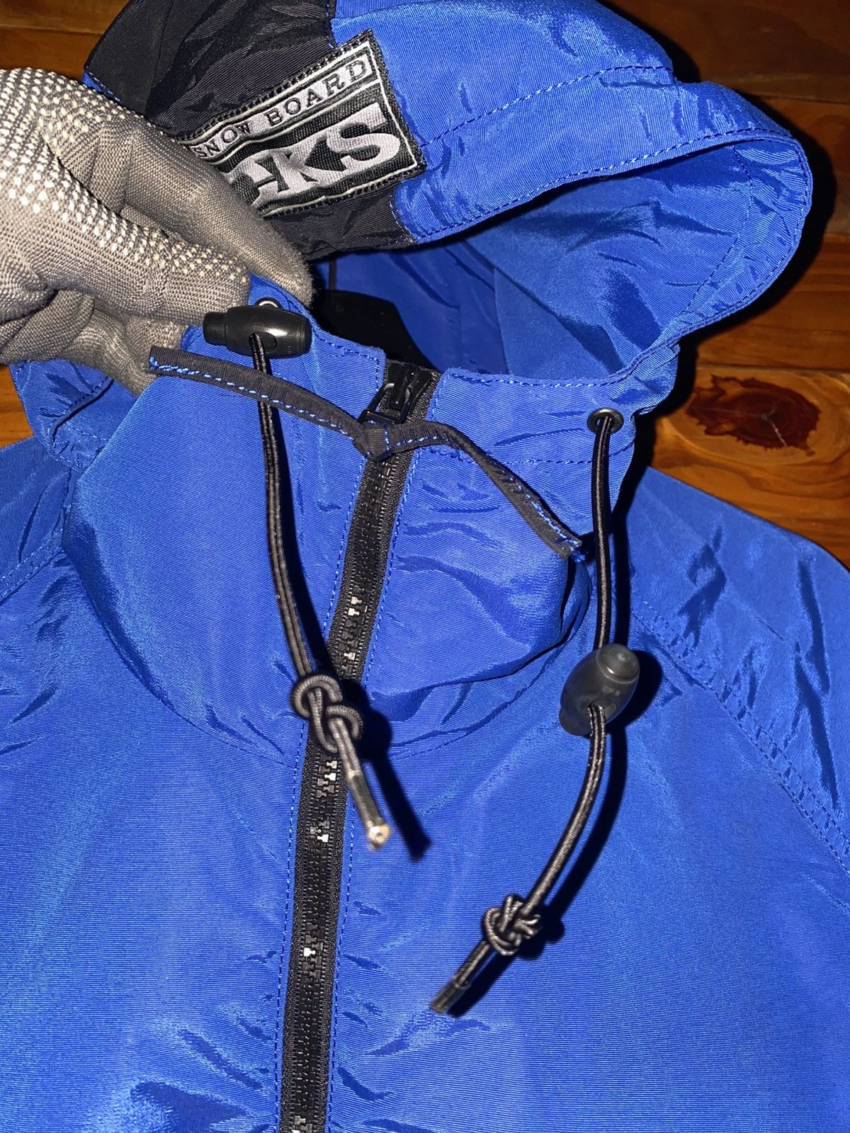 Kicks On Fire Vintage KICKS Snowboard Anorak Jacket Blue Japanese Outdoor Size US L / EU 52-54 / 3 - 7 Thumbnail