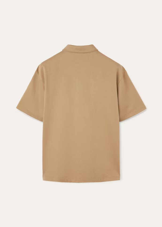 Loro Piana o1w1db10824 Cotton Polo Shirt in Brown Size US S / EU 44-46 / 1 - 2 Thumbnail