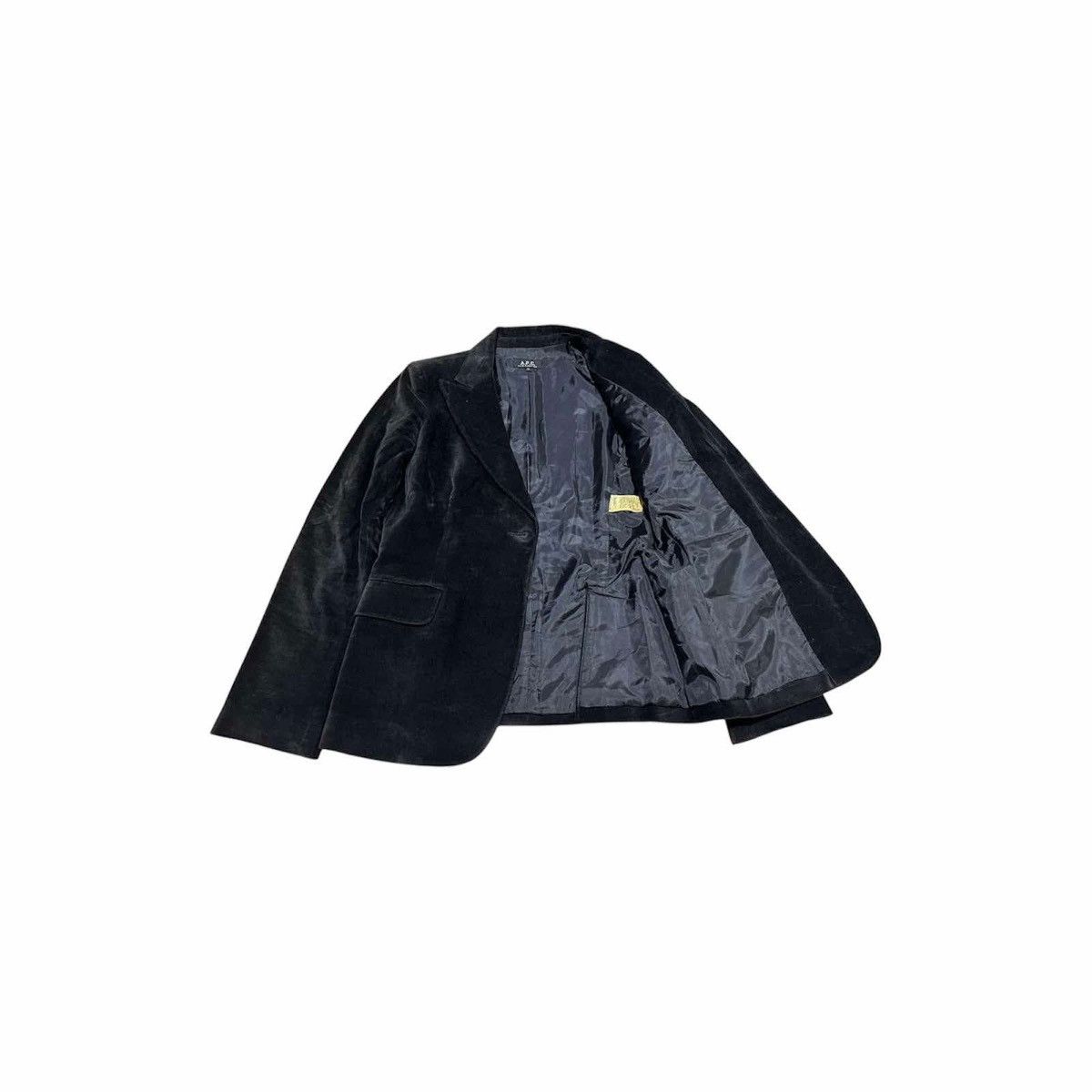 A.P.C. 🔥Nice Design Vintage APC Velvet Jacket Blazer Romania Size S / US 4 / IT 40 - 6 Thumbnail