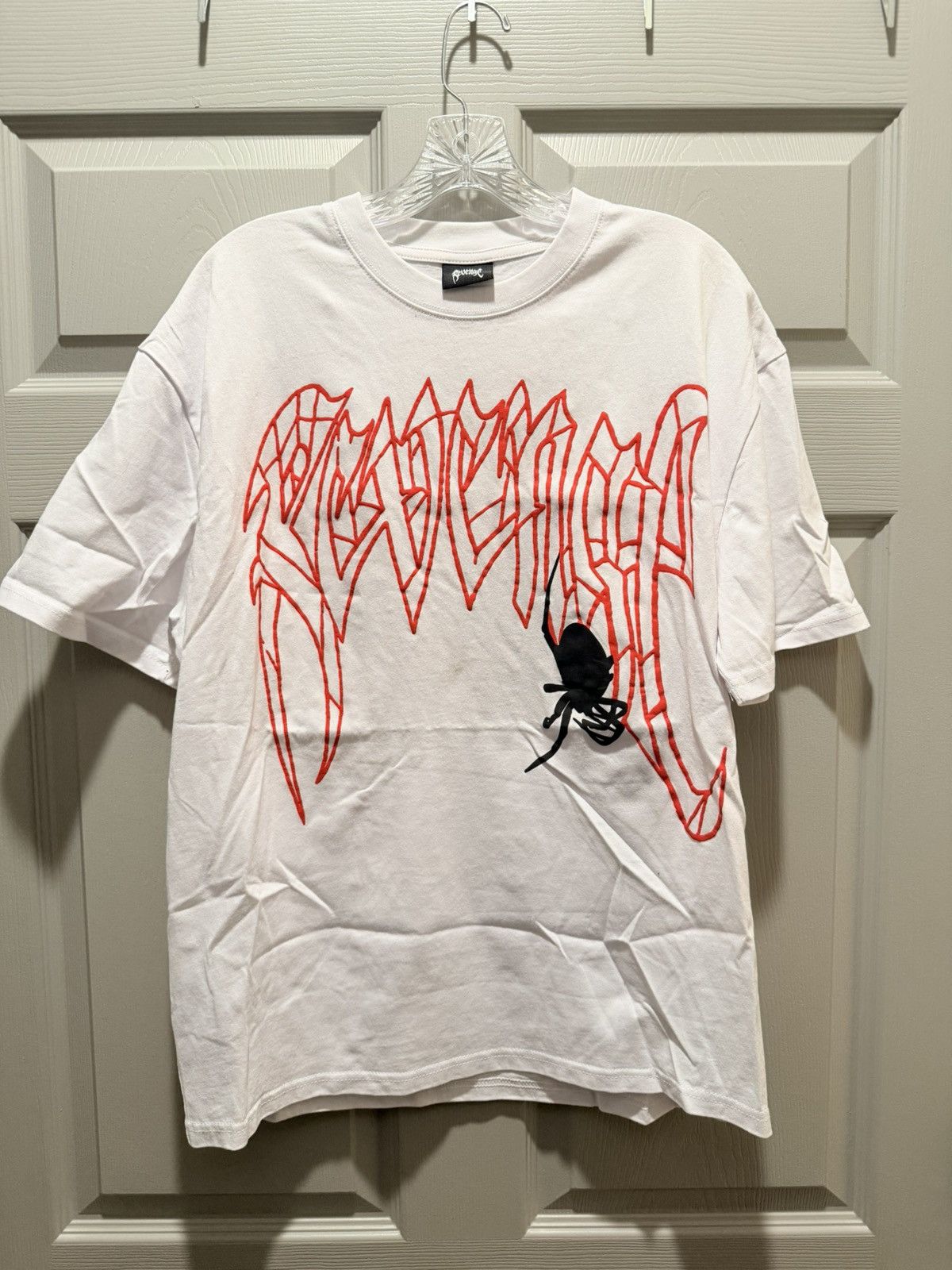 Revenge Revenge White Spider Tee Size US M / EU 48-50 / 2 - 1 Thumbnail
