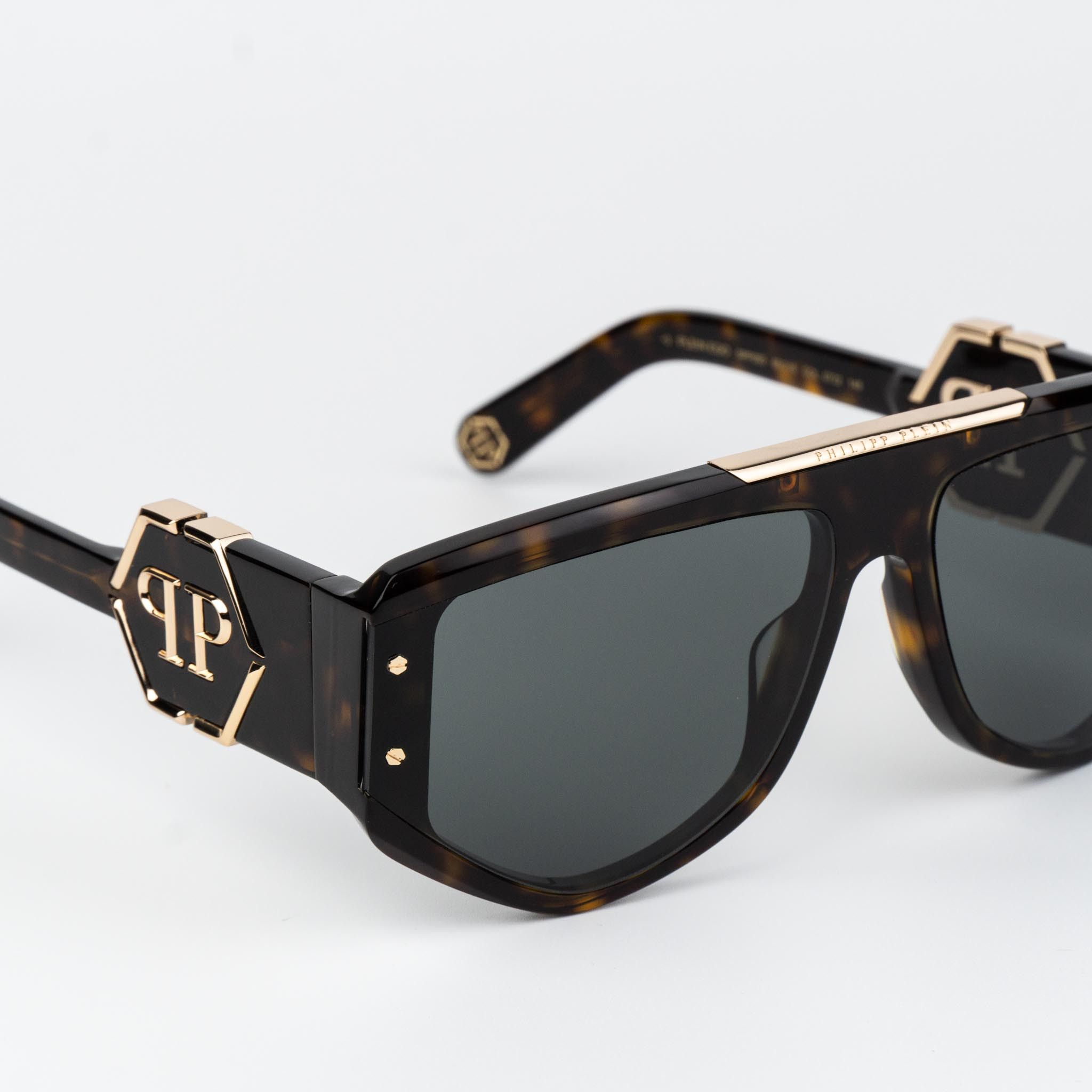 Philipp Plein Philipp Plein Men Sunglasses Mask SPP093M 0722 NEW AUTHENTIC Size ONE SIZE - 6 Thumbnail