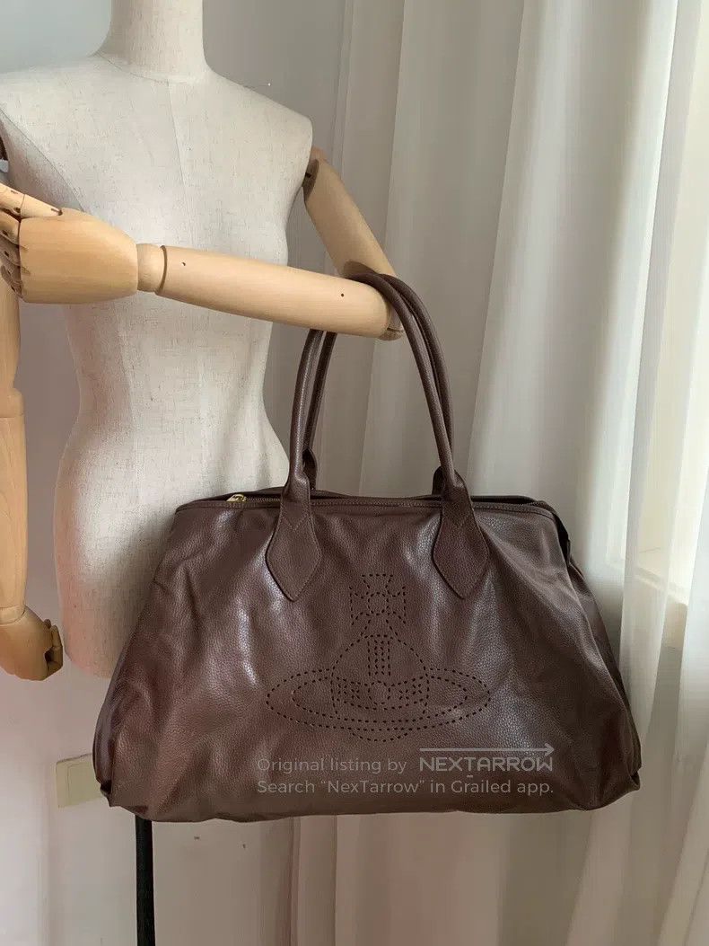 Vivienne Westwood Vivienne Westwood size os Perforated Saturn Tote Bag Size ONE SIZE - 2 Thumbnail